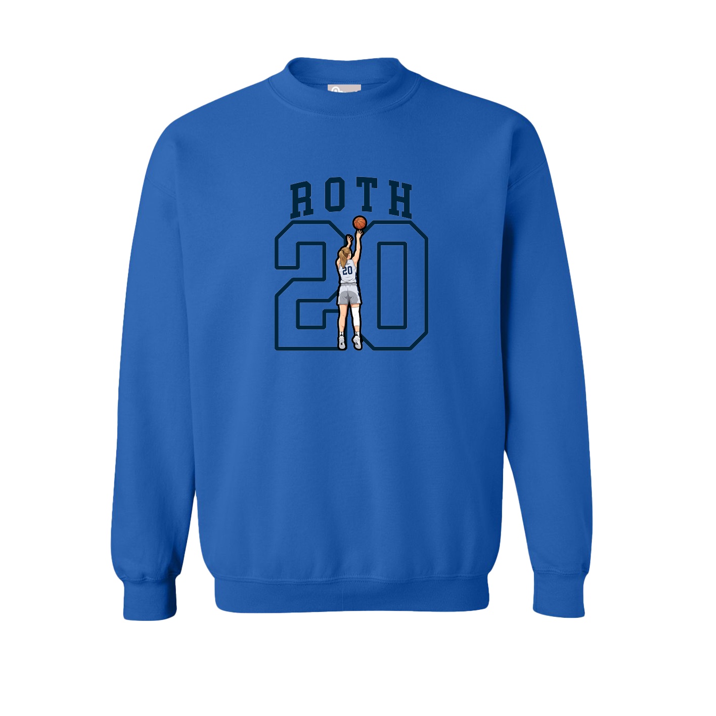 Fleece Crew — Shirsey in Royal