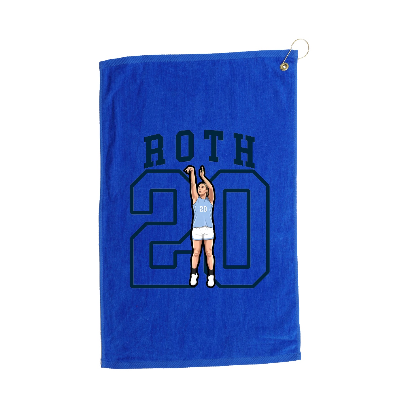 Golf Towel — Shirsey in Royal