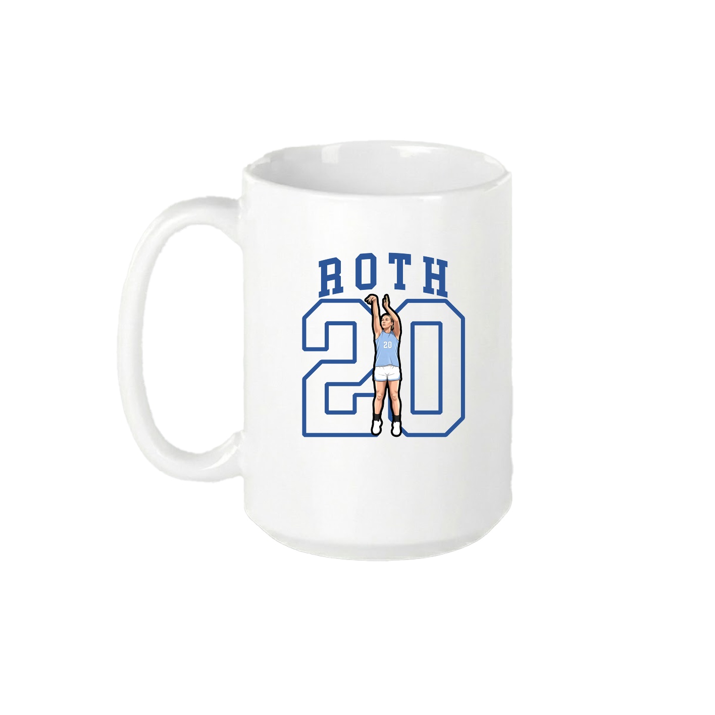 15oz Coffee Mug — Shirsey in White