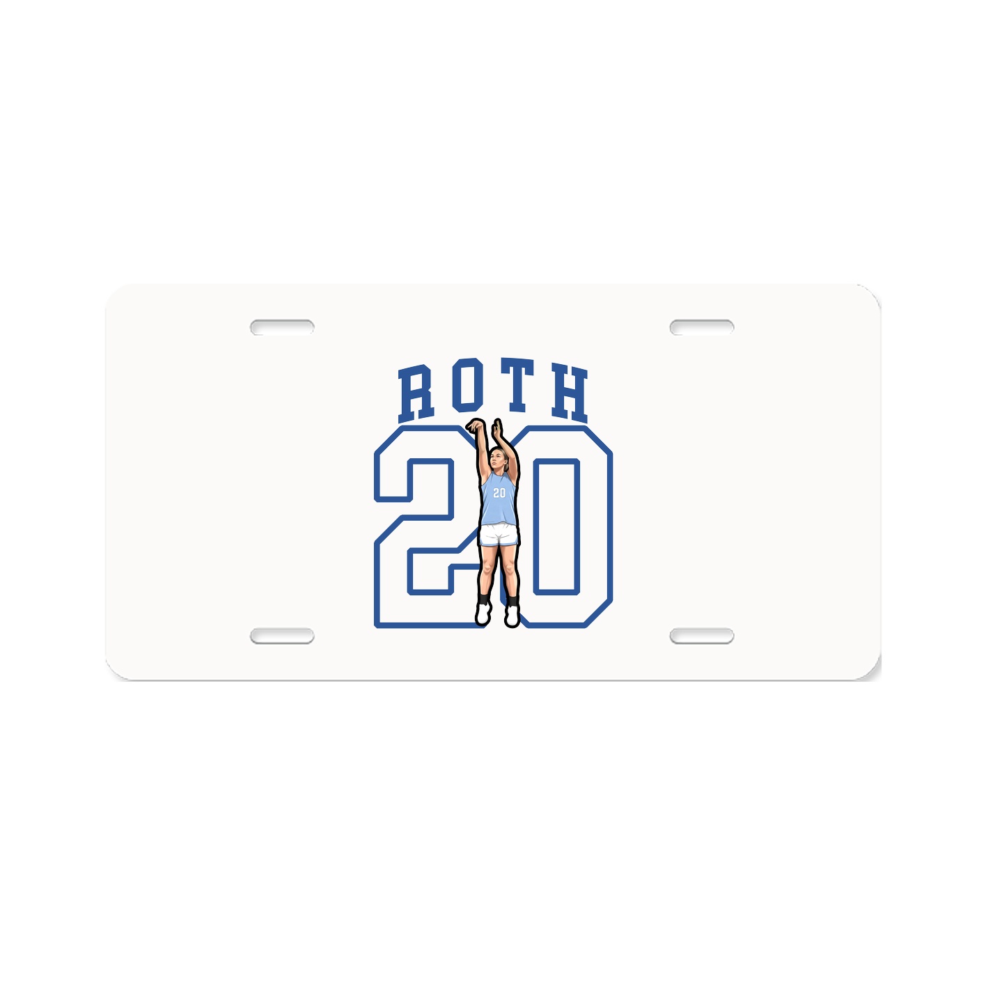 Aluminum License Plate