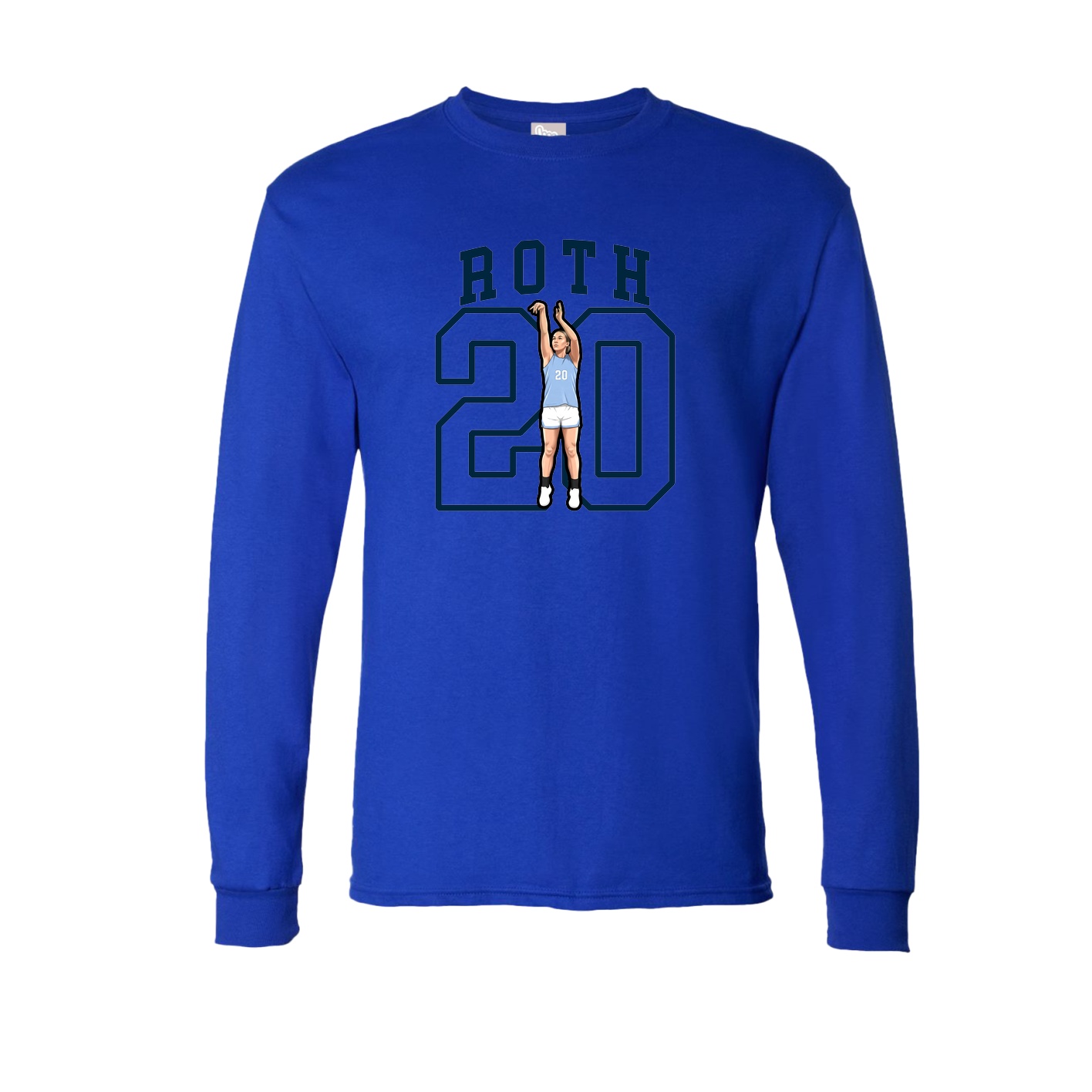 Long Sleeve Tee — Shirsey in Royal