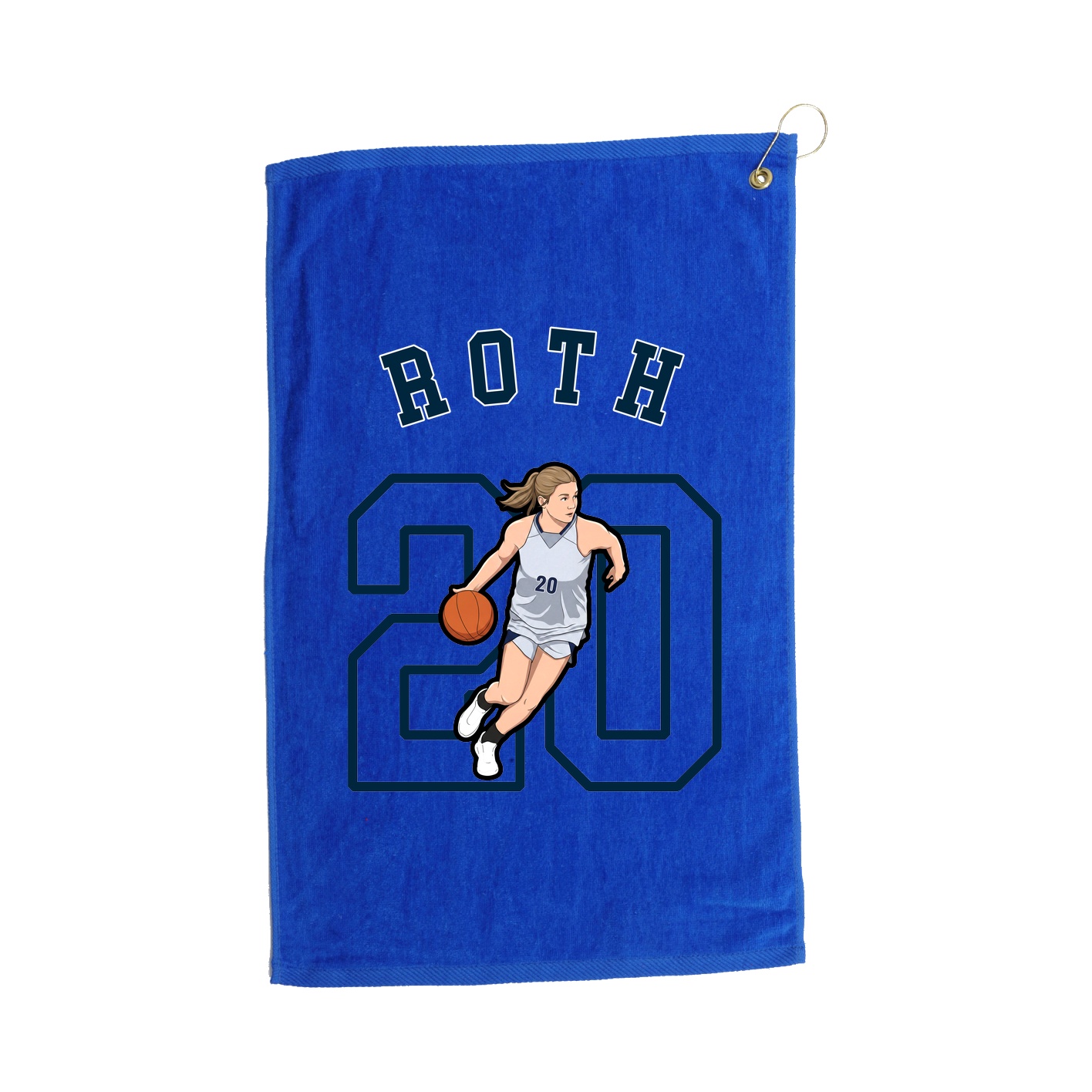Golf Towel — Shirsey Arch in Royal