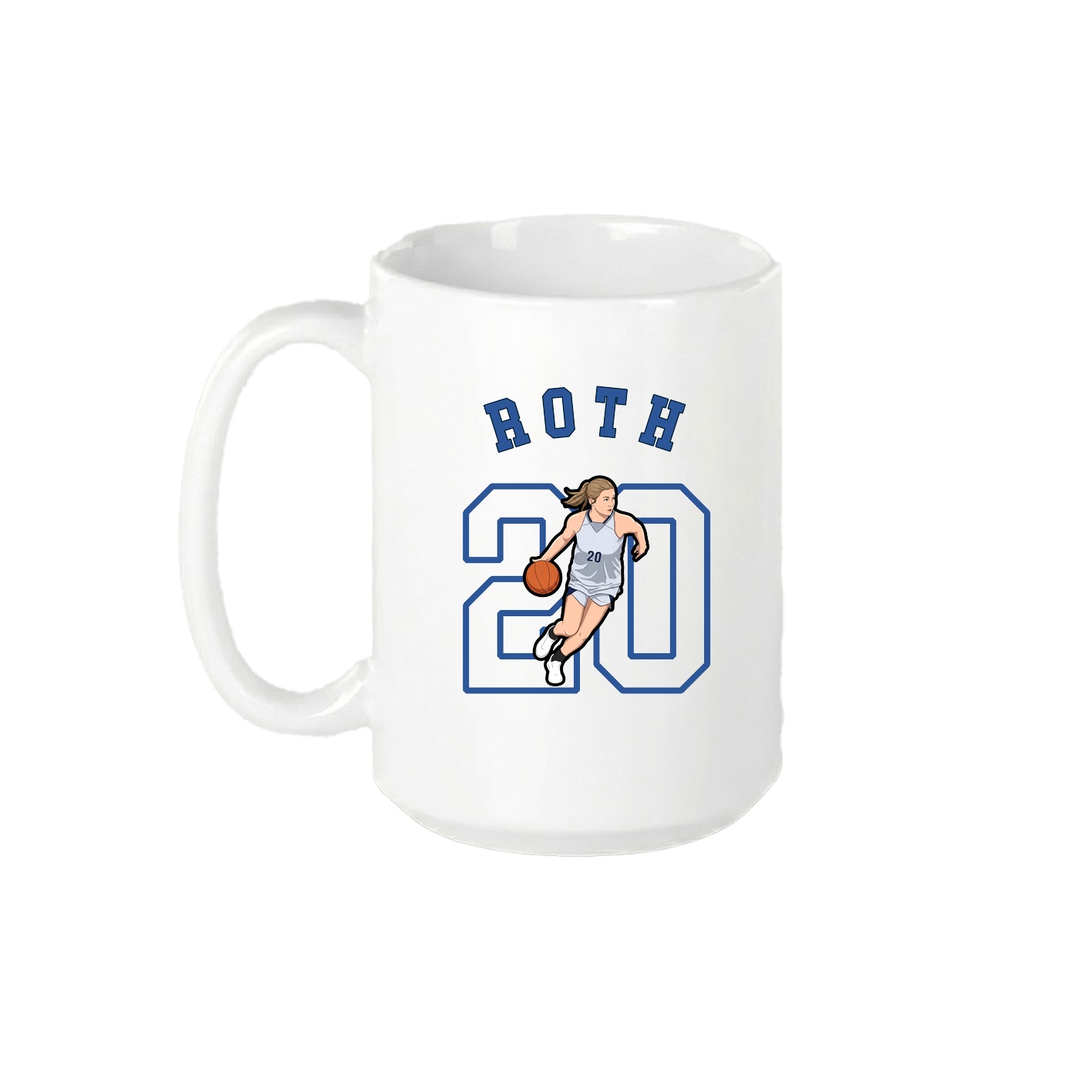 15oz Coffee Mug — Shirsey Arch in White
