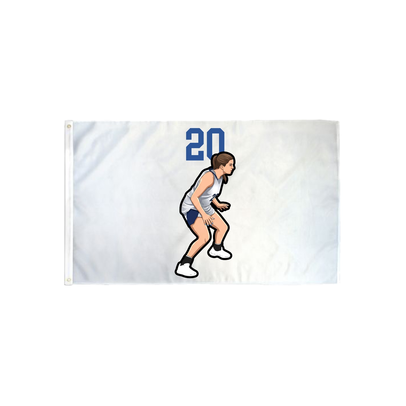 3x5 Flag — Number Top in Classic