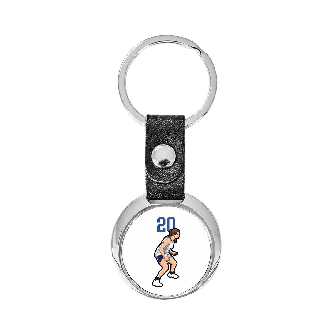 Key Chain — Number Top in Classic