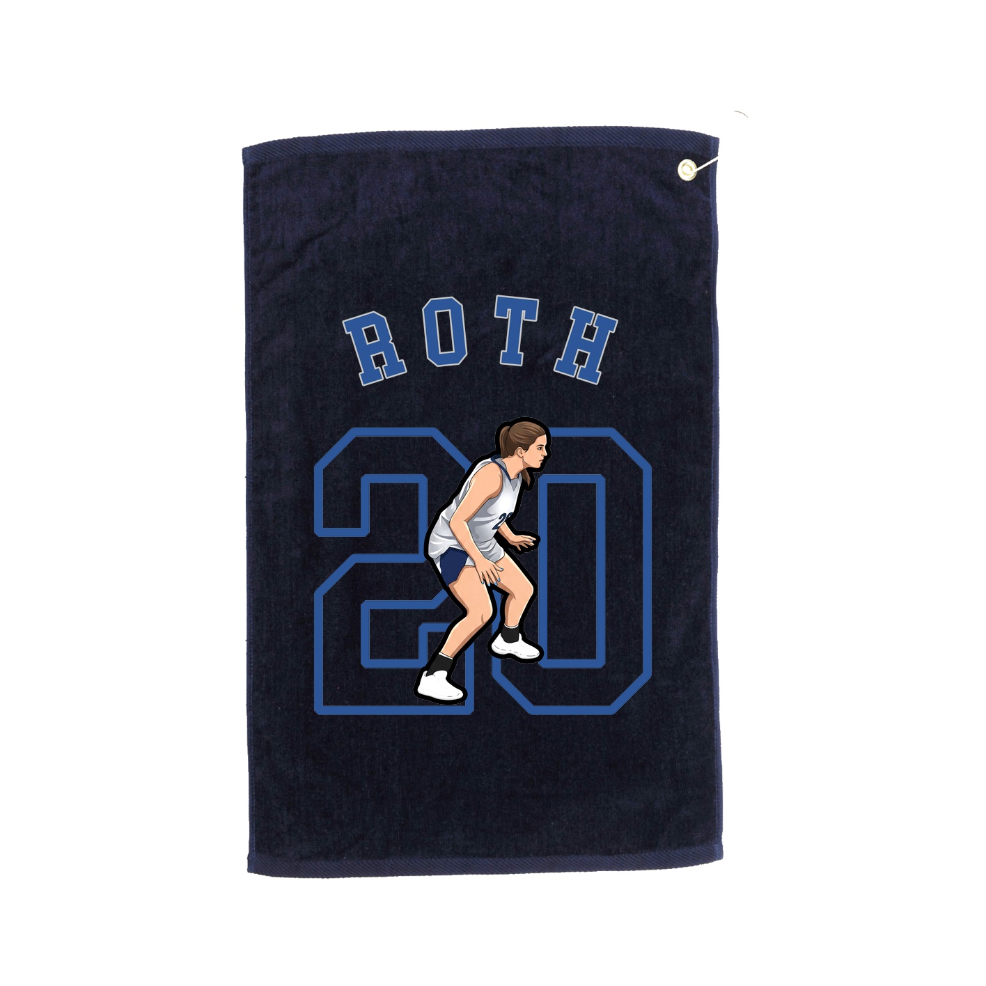 Golf Towel — Shirsey Arch in Navy