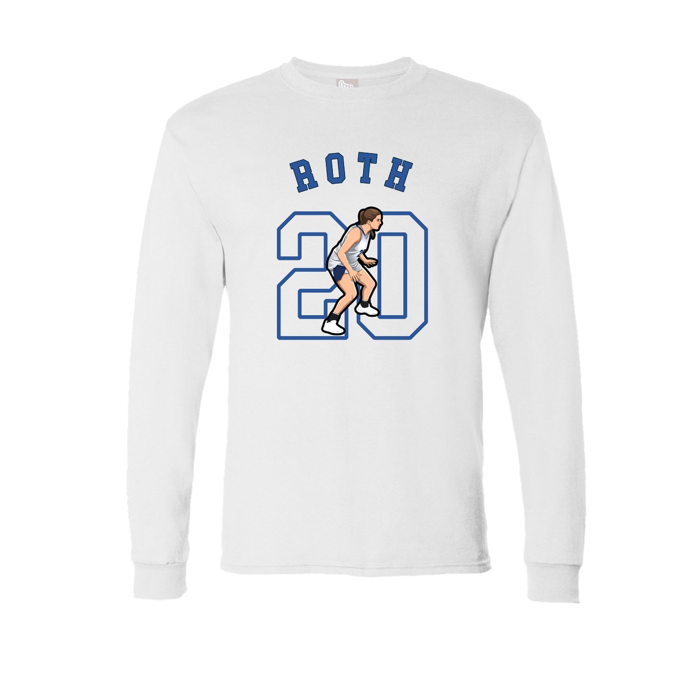 Long Sleeve Tee — Shirsey Arch in White
