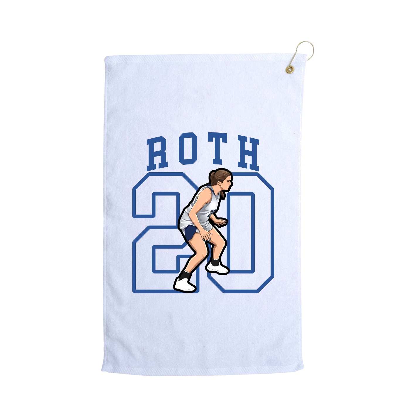 Golf Towel — Shirsey in White