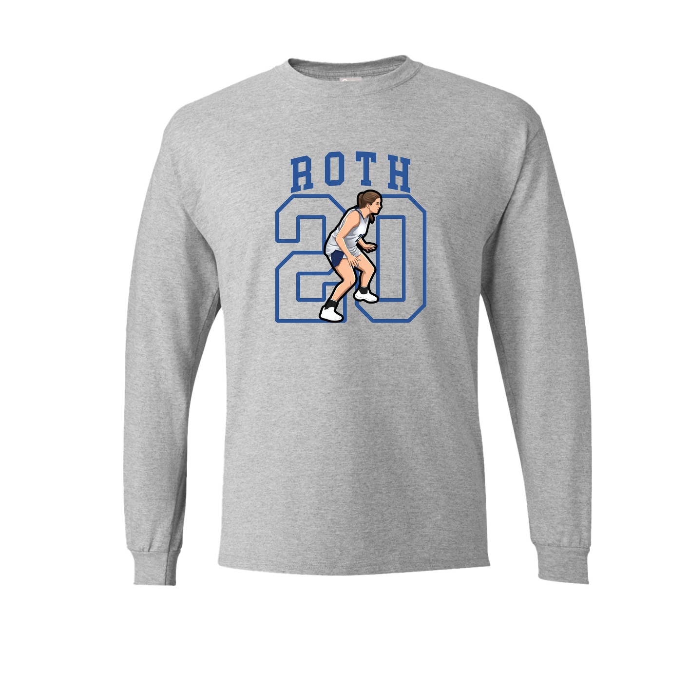 Long Sleeve Tee — Shirsey in Grey