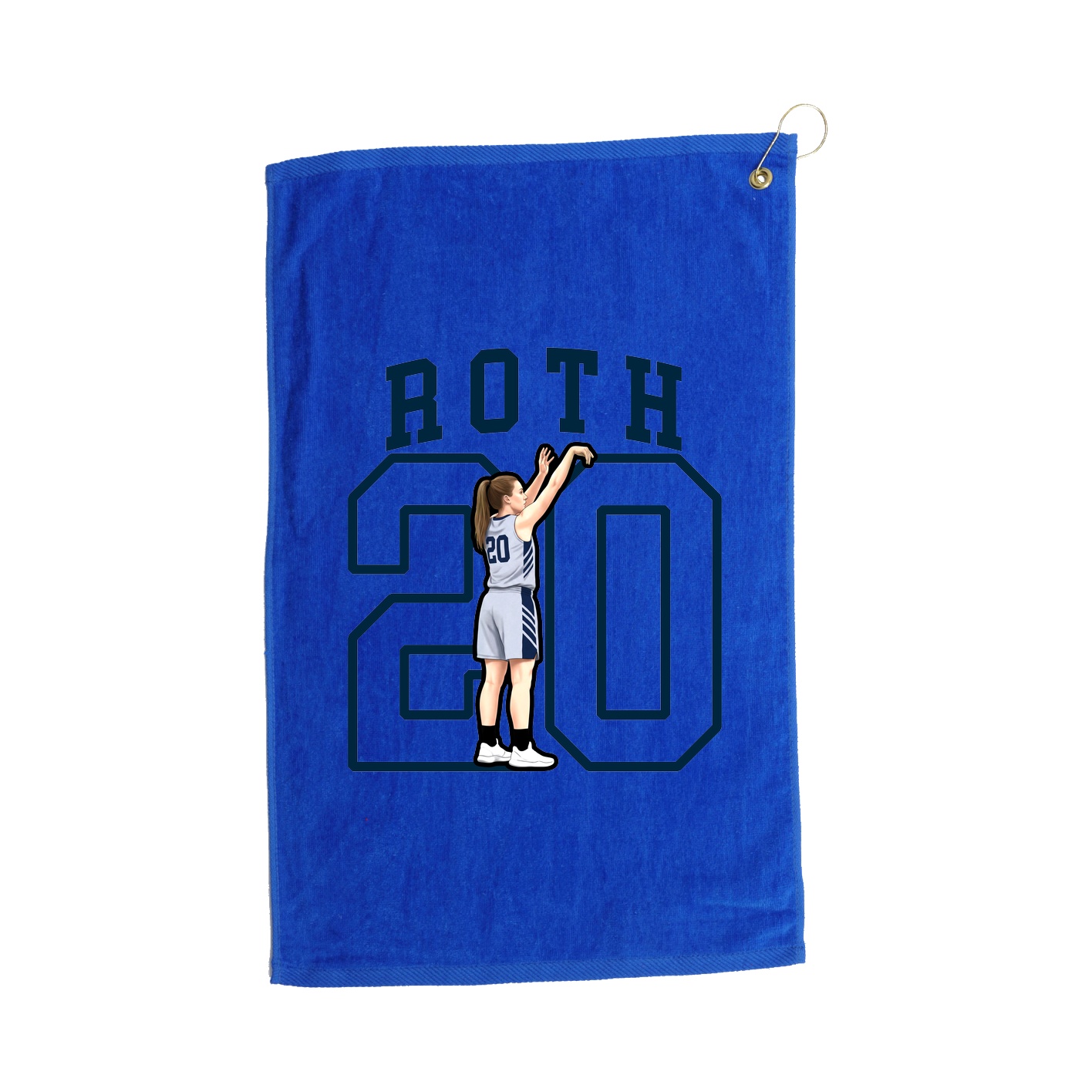 Golf Towel — Shirsey in Royal