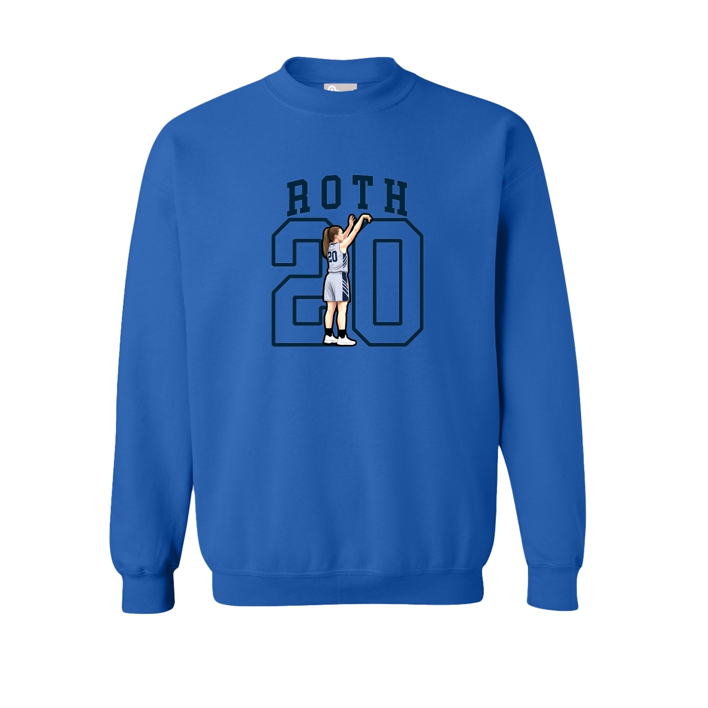 Fleece Crew — Shirsey in Royal
