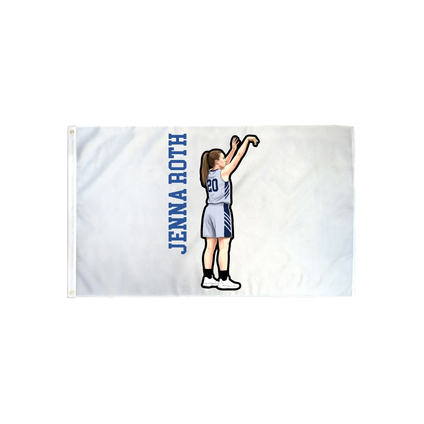 3x5 Flag — Name Vertical in Classic