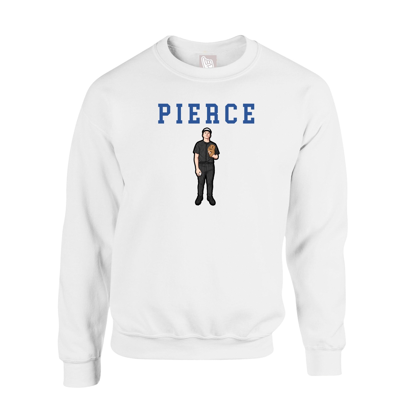 Fleece Crew — Shirsey in White