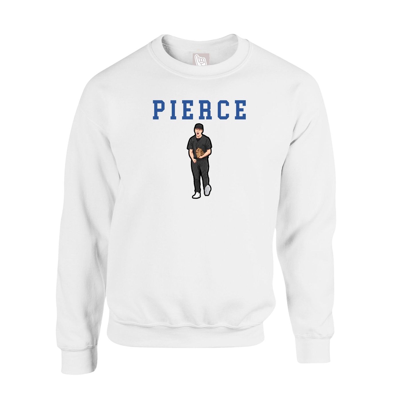 Fleece Crew — Shirsey in White