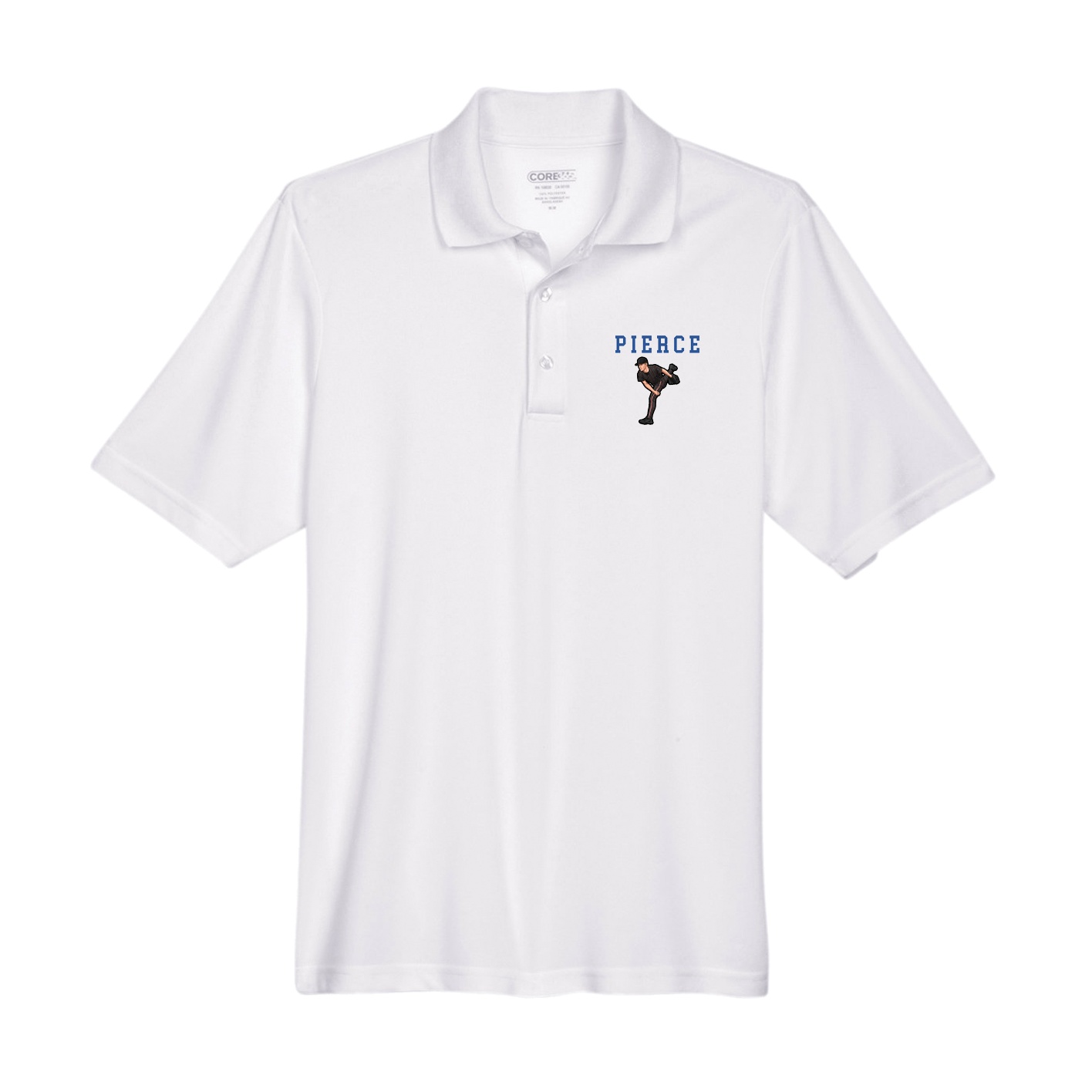 Performance Polo — Shirsey in White