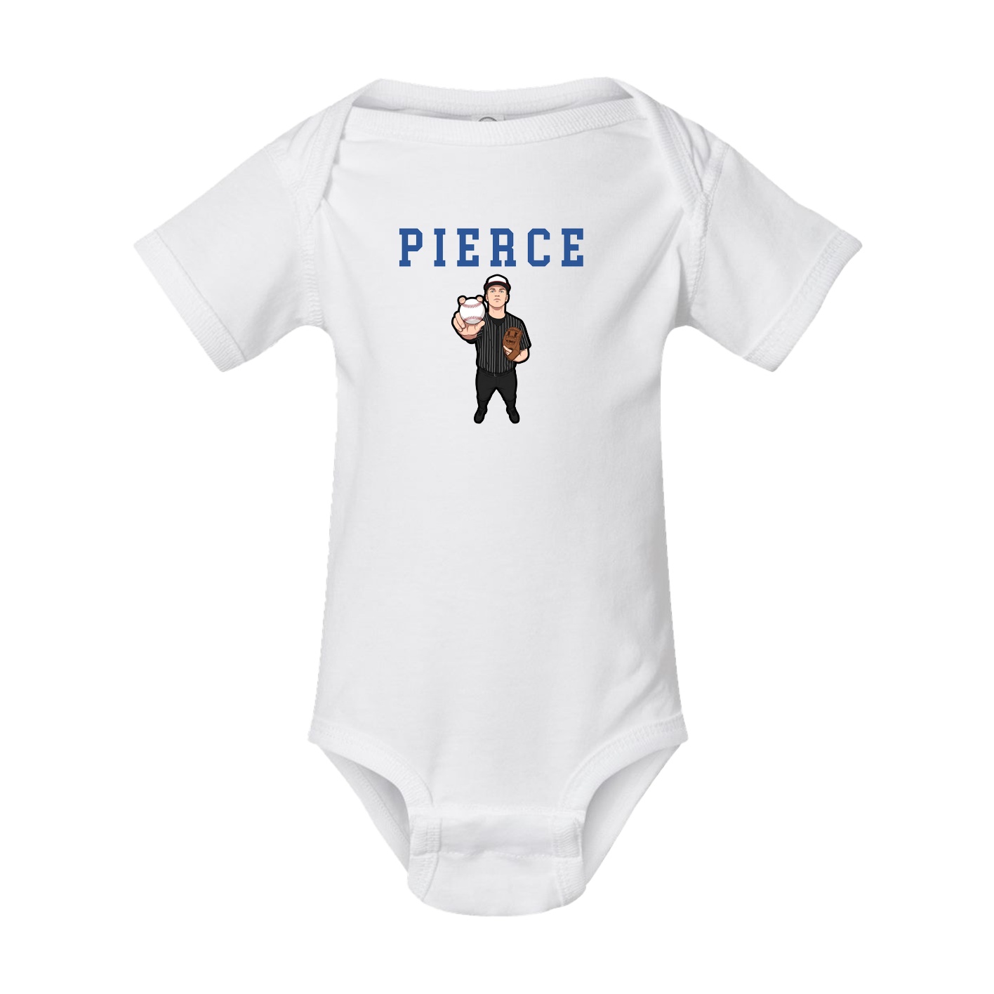 Baby Onesie — Shirsey in White
