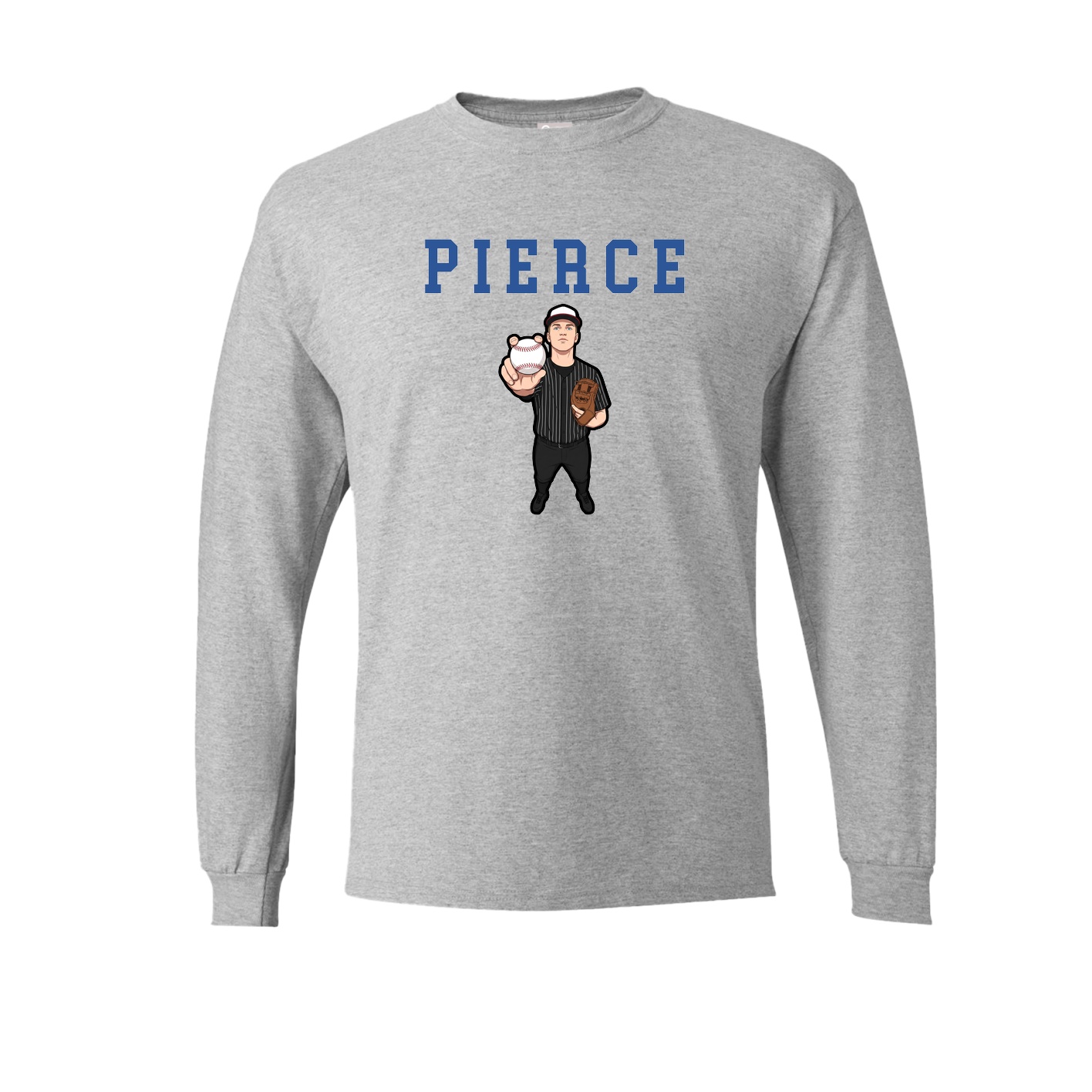 Long Sleeve Tee — Shirsey in Grey