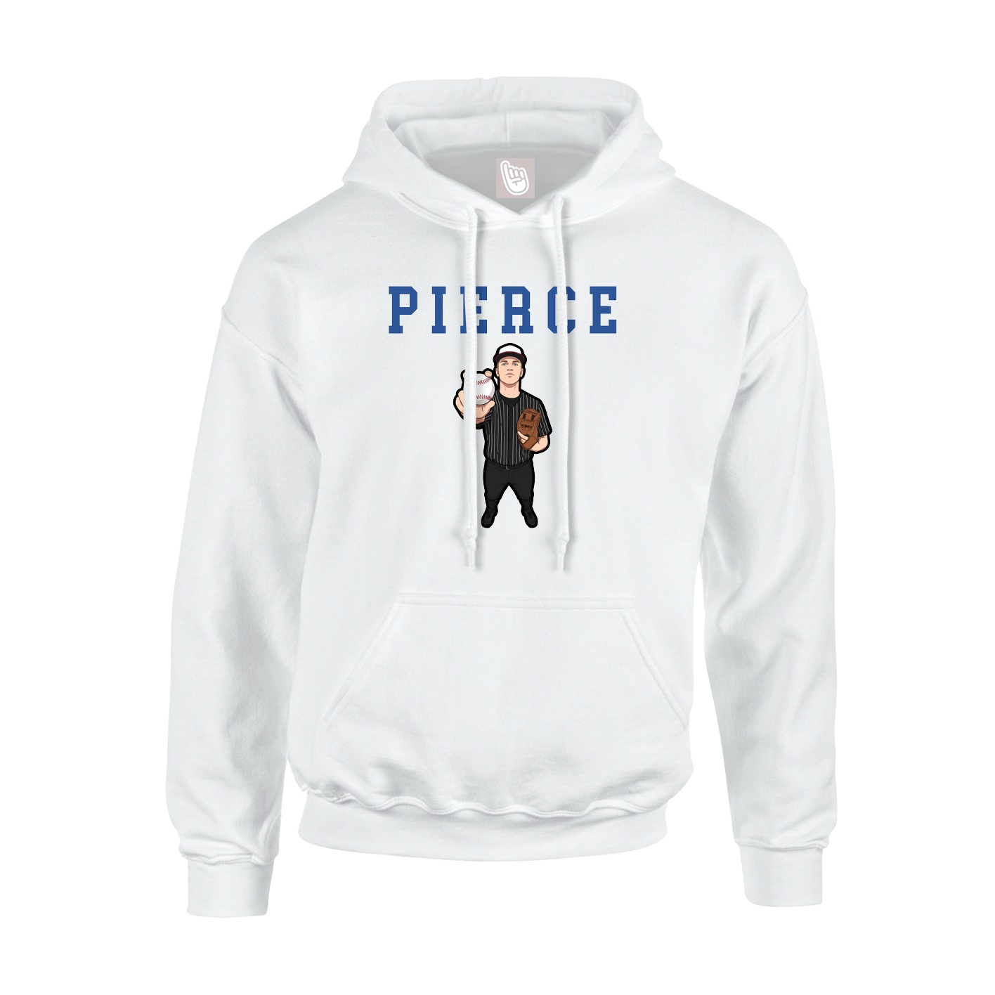 Youth Hoodie — Shirsey in White
