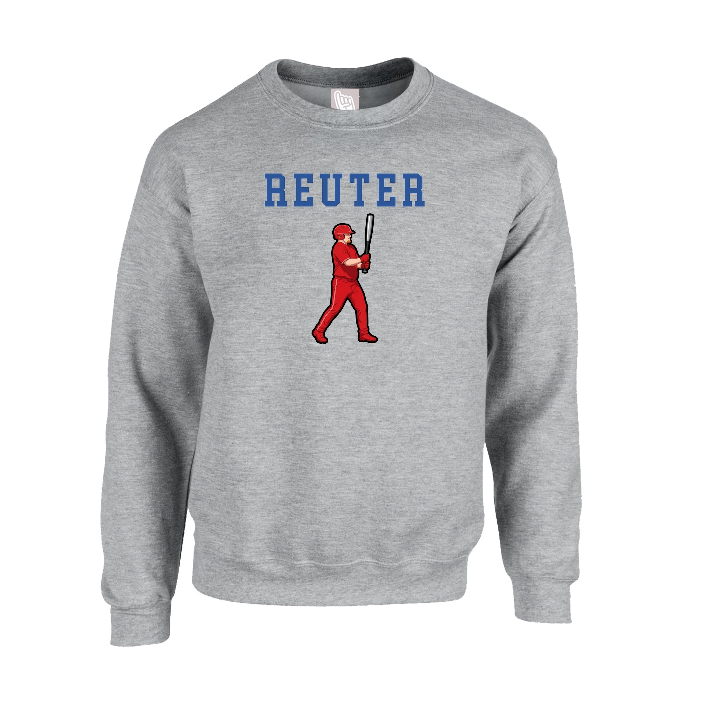 Fleece Crew — Shirsey in Grey