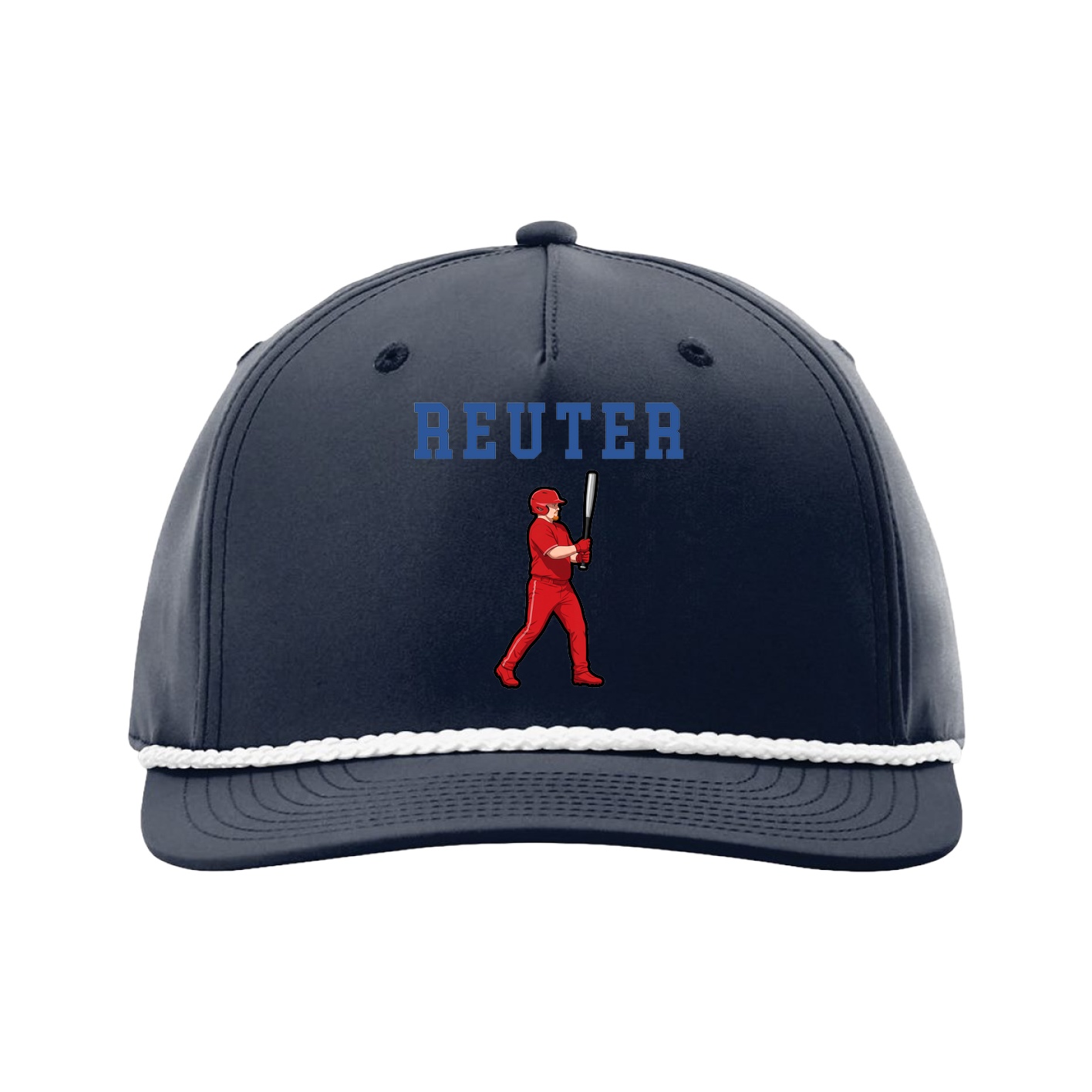 Five-Panel Classic Rope Cap — Shirsey in Navy