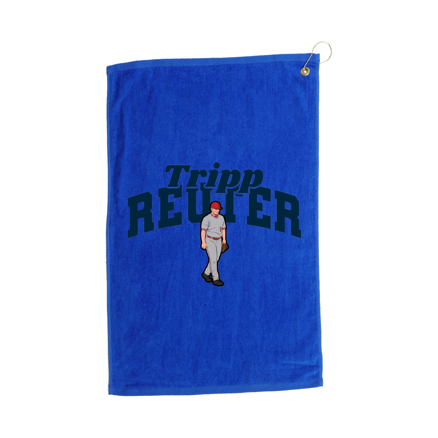 Golf Towel — Signature Arch in Royal
