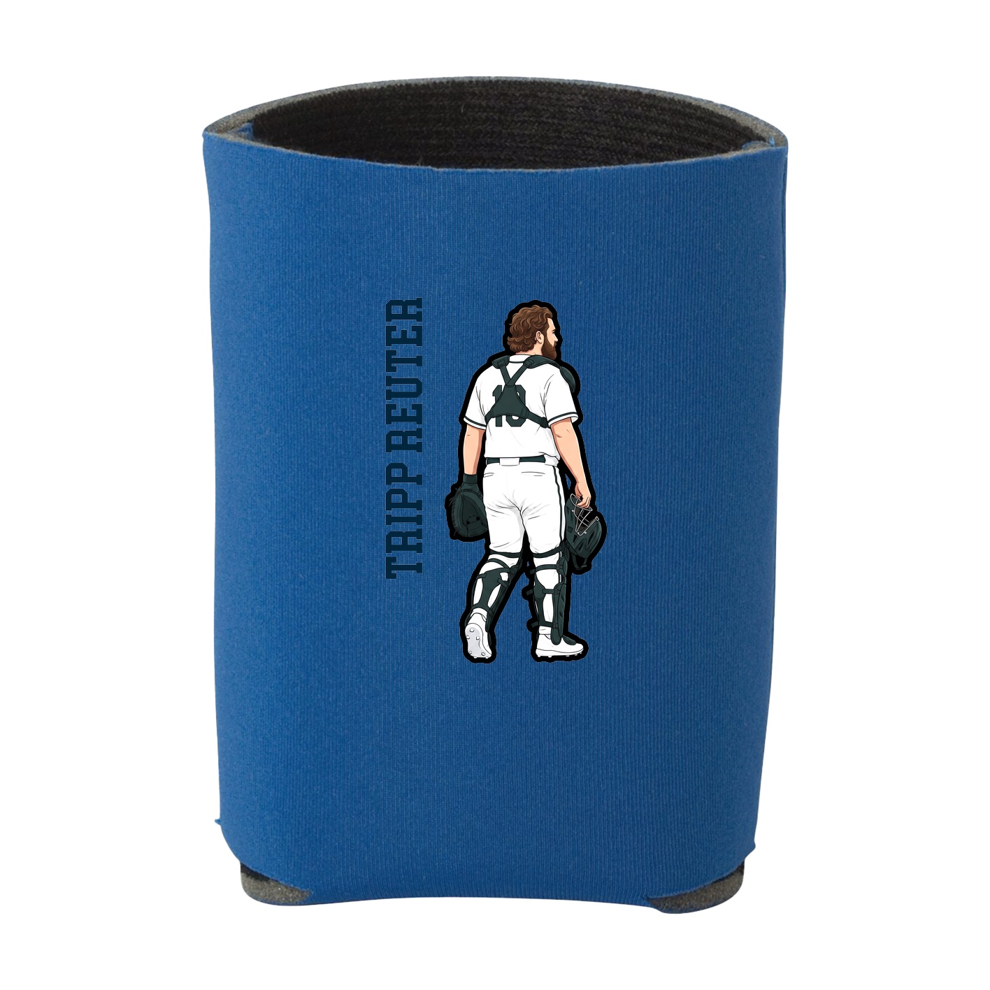 Can Holder — Name Vertical in Royal