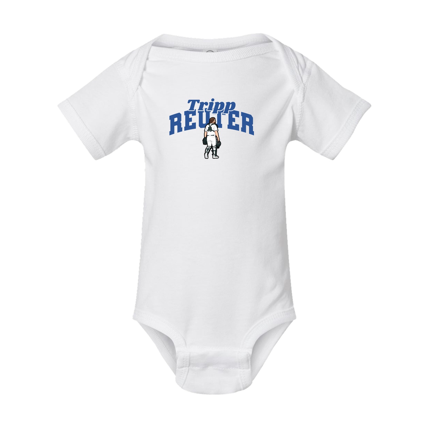 Baby Onesie — Signature Arch in White