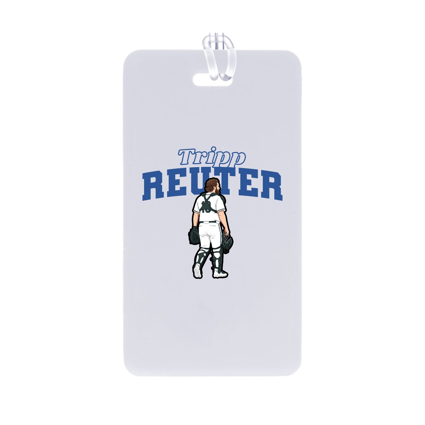 Bag Tag — Name Arch in Classic