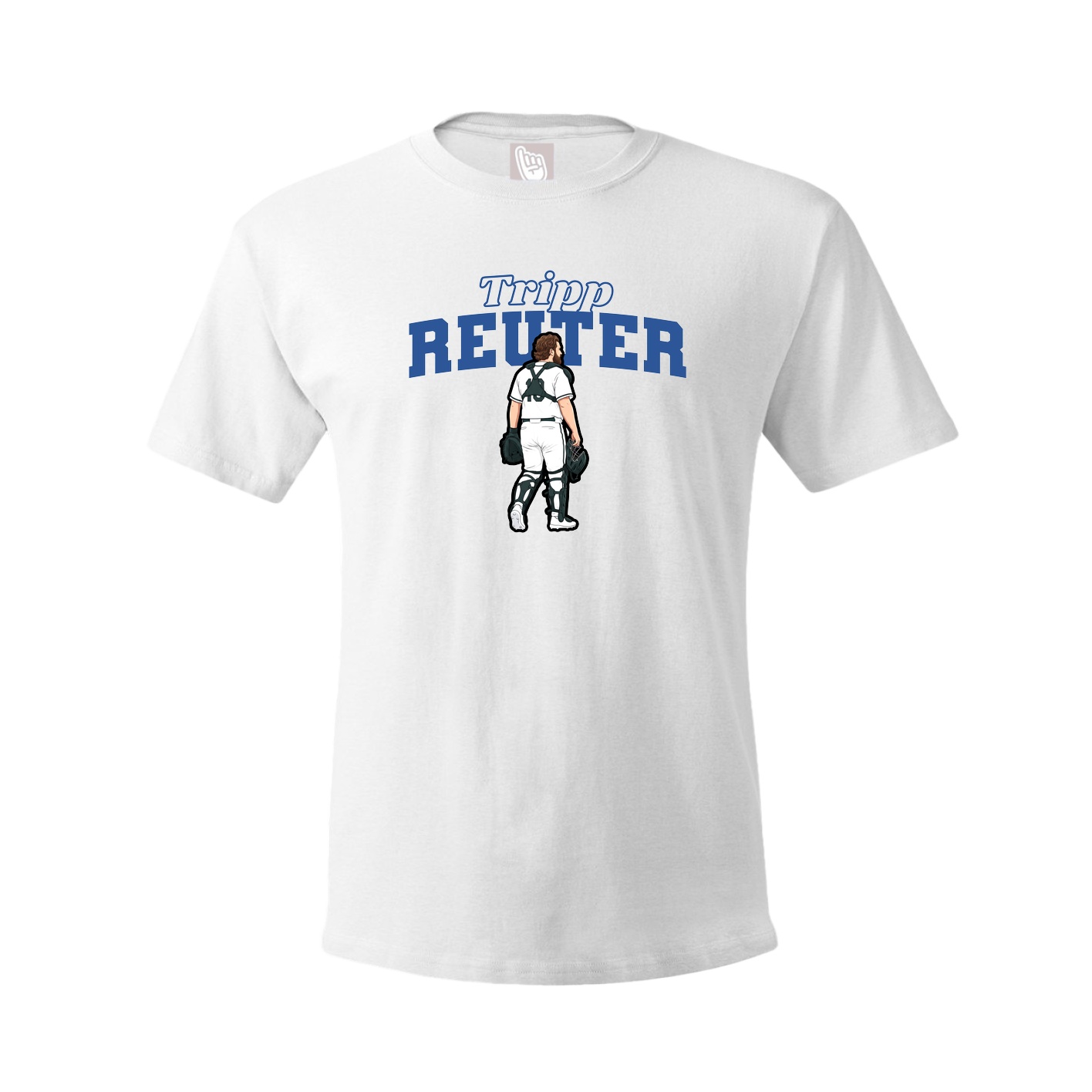Tee — Name Arch in White