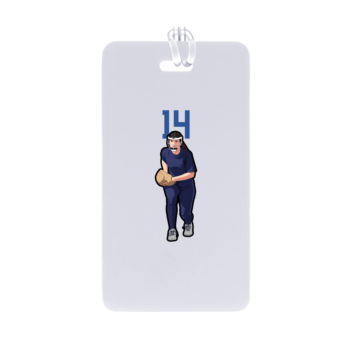 Bag Tag — Number Top in Classic