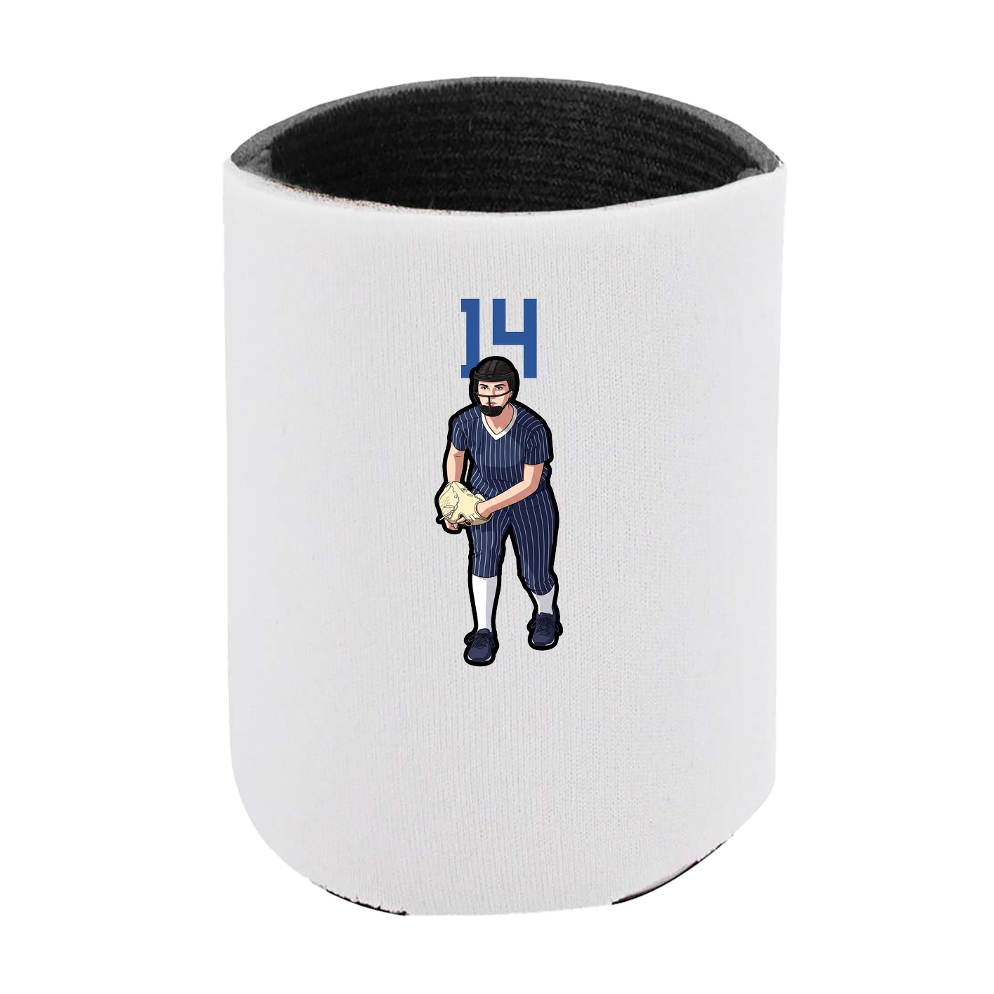 Can Holder — Number Top in White