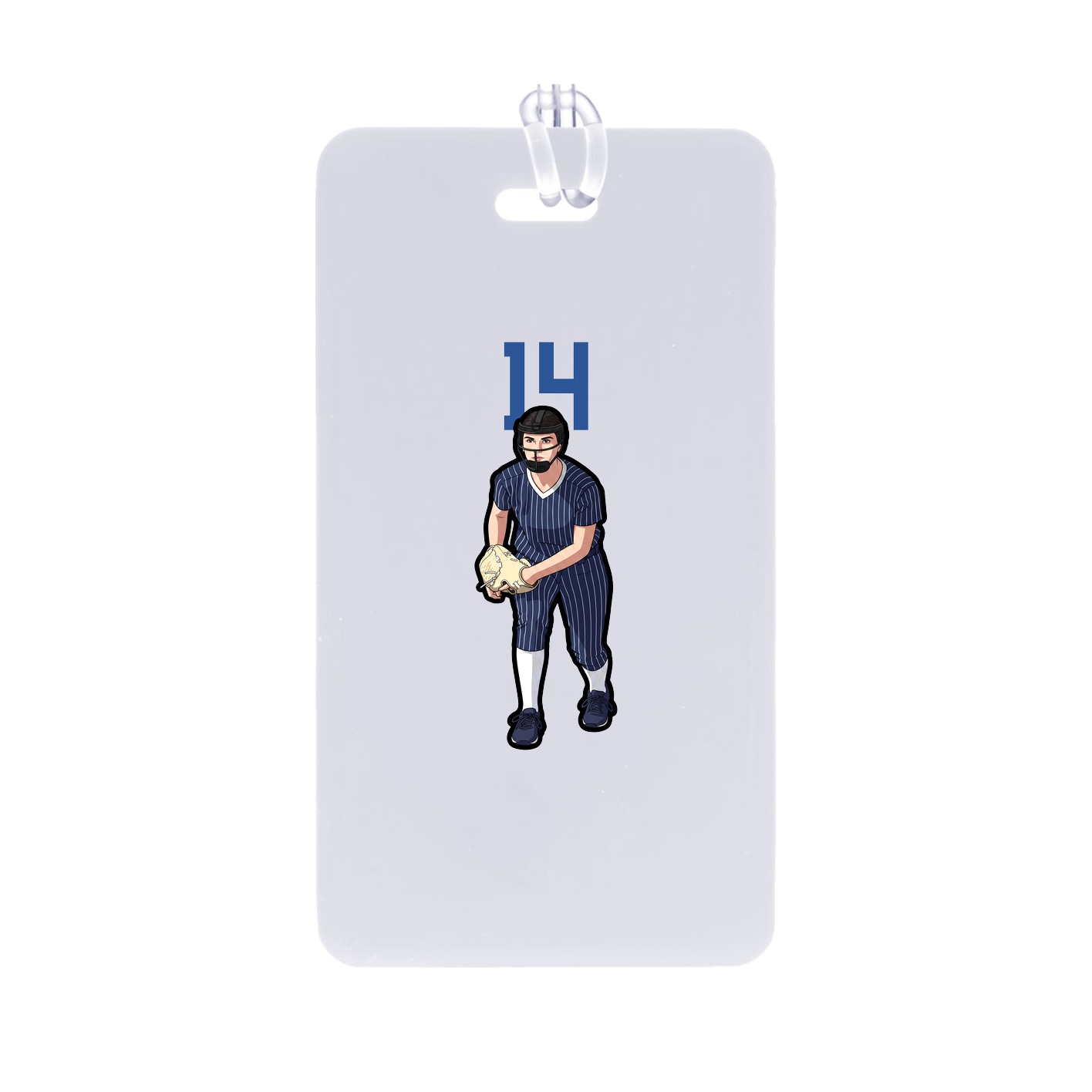 Bag Tag — Number Top in Classic