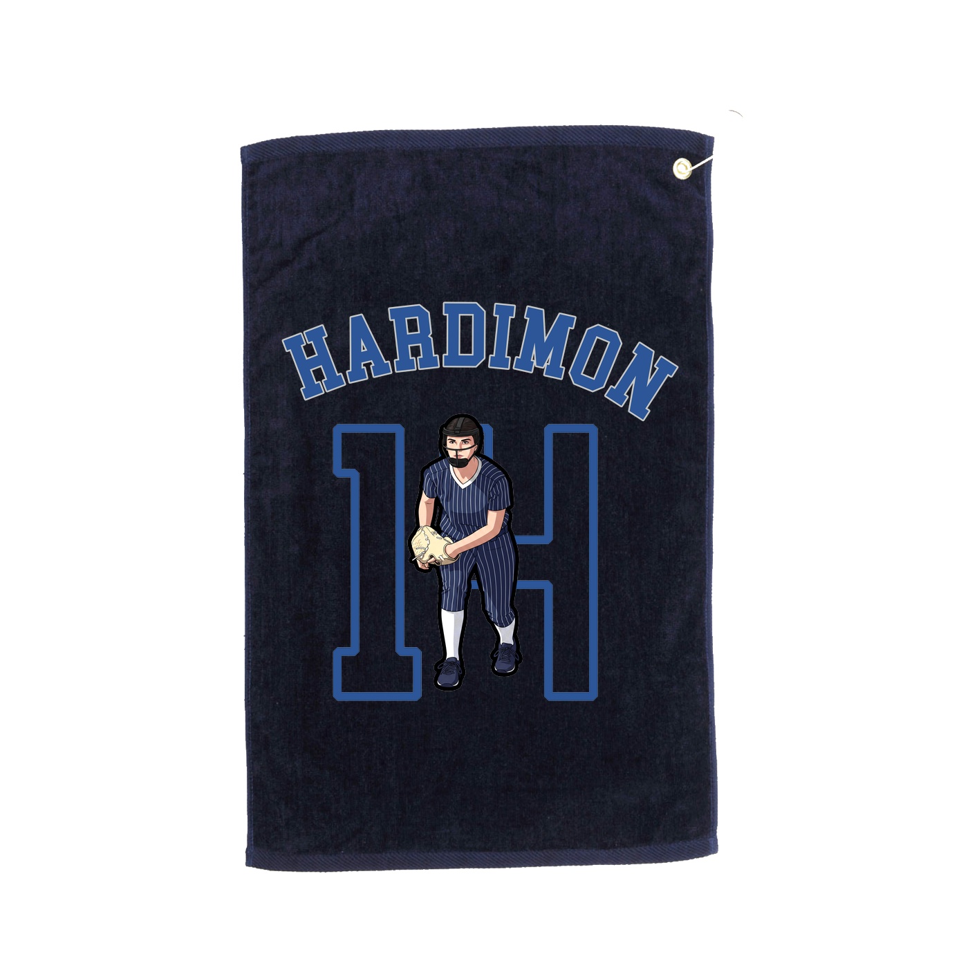 Golf Towel — Shirsey Arch in Navy