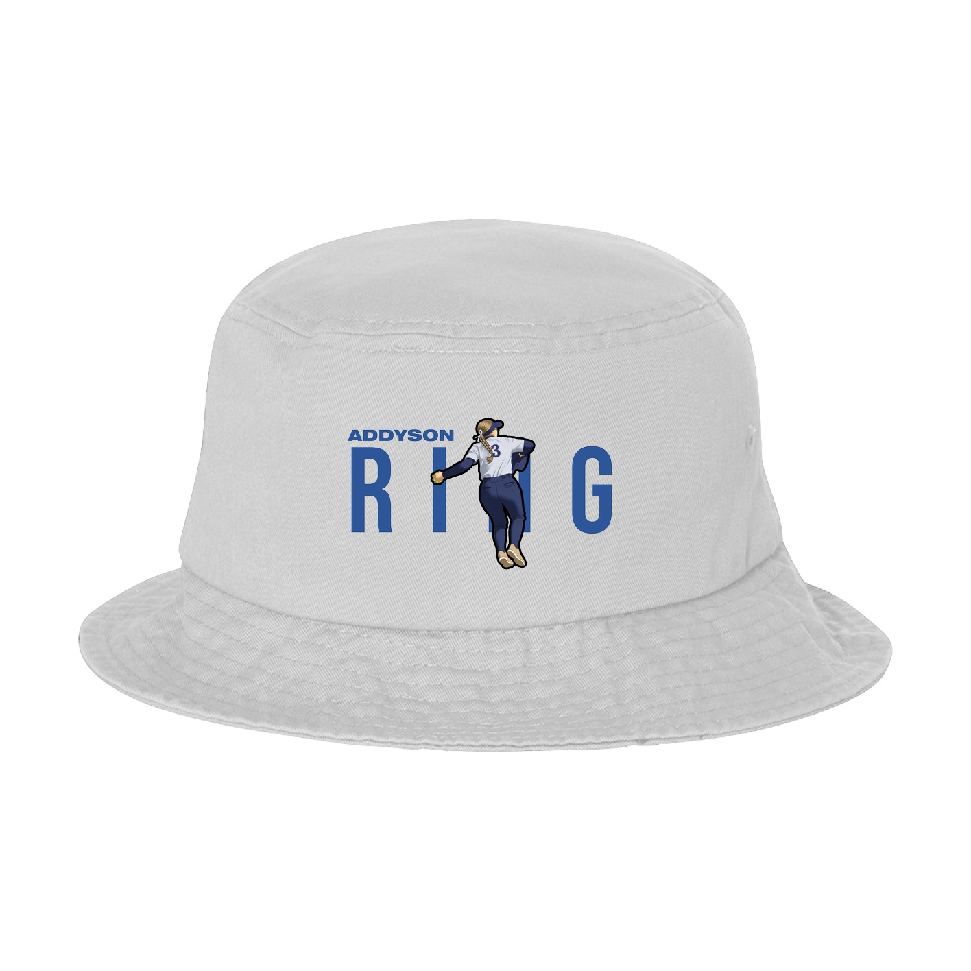 Bucket Cap — Player Name in White