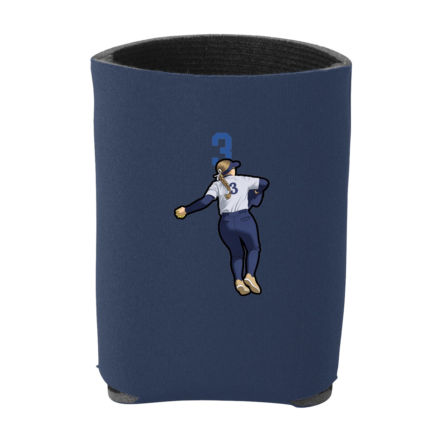 Can Holder — Number Top in Navy