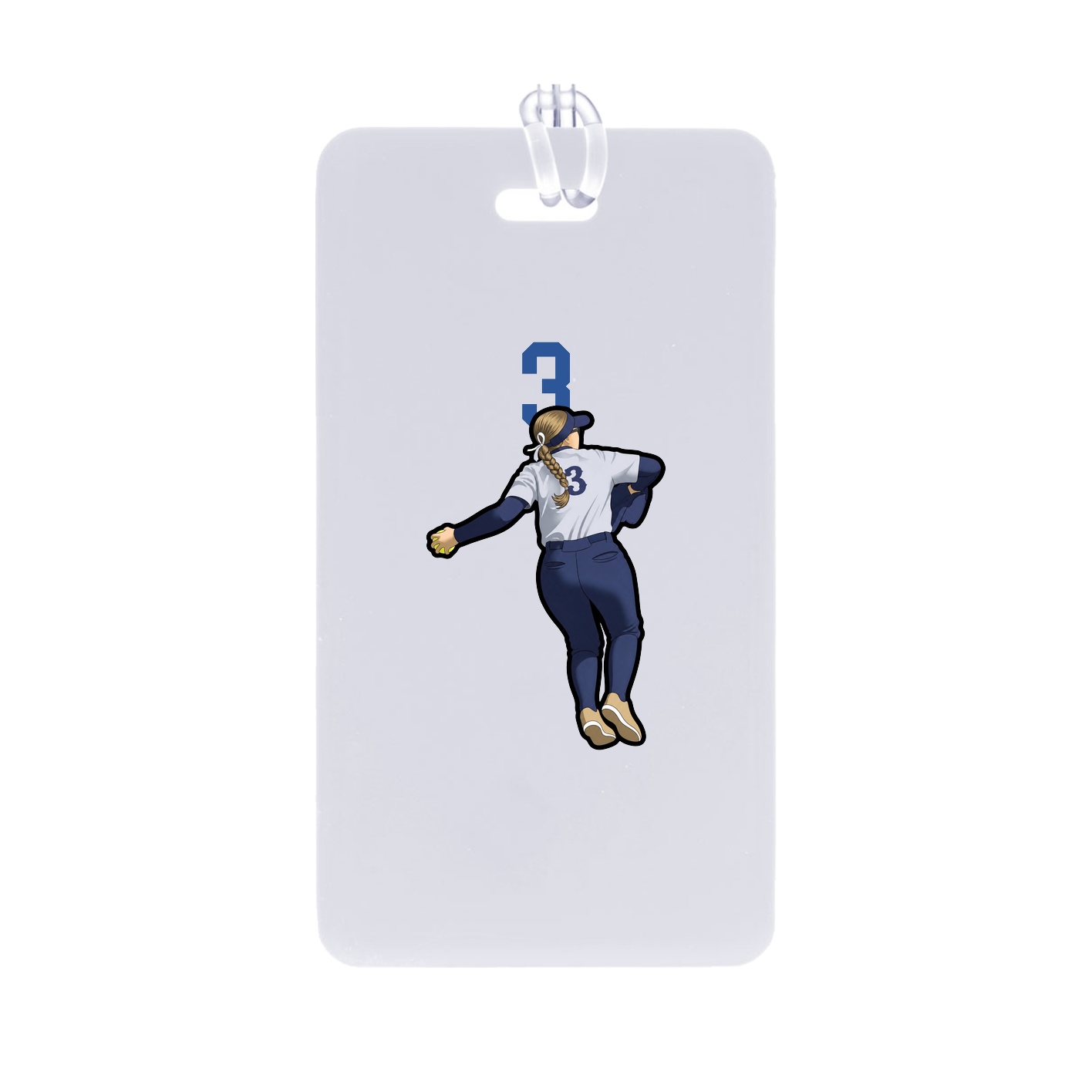 Bag Tag — Number Top in Classic