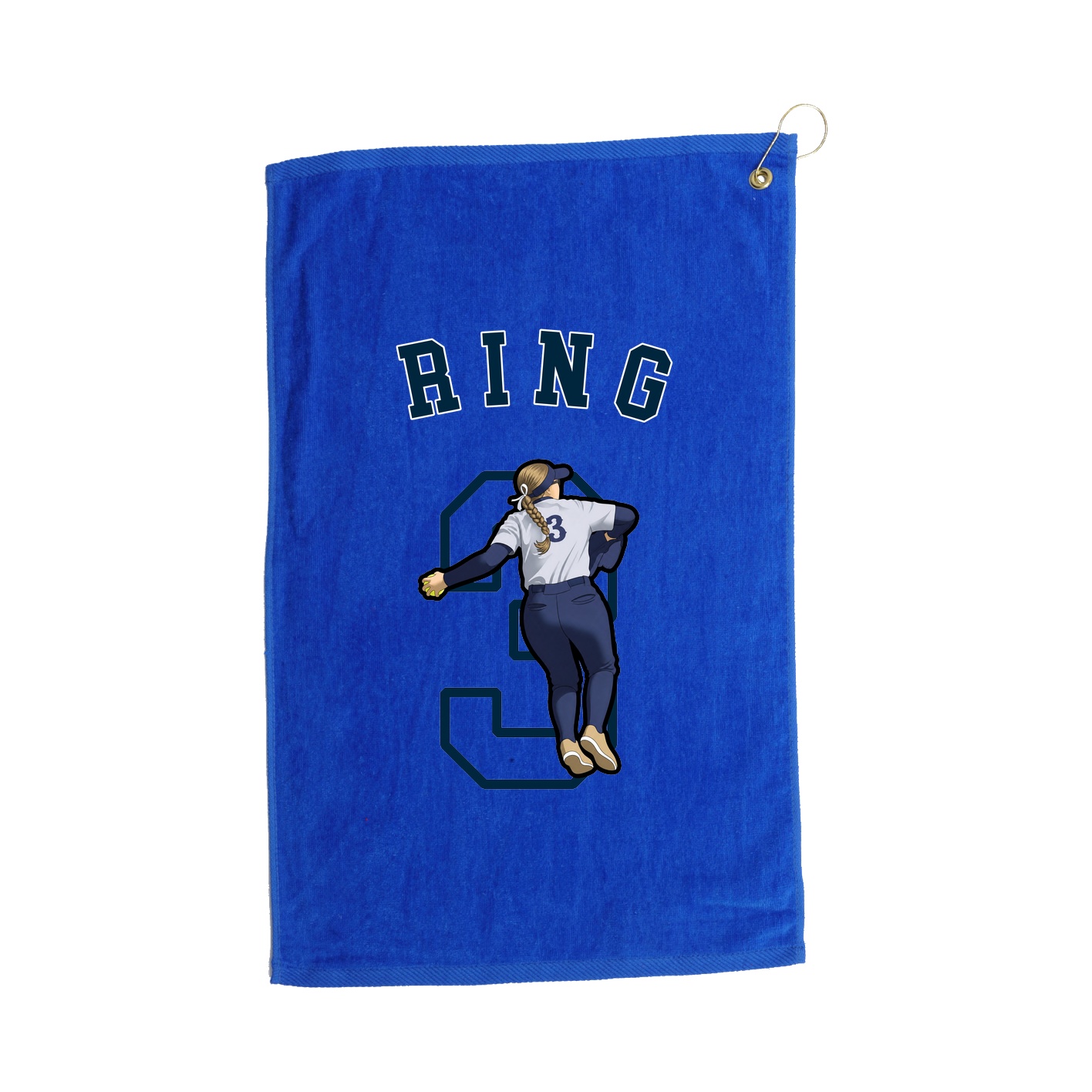 Golf Towel — Shirsey Arch in Royal