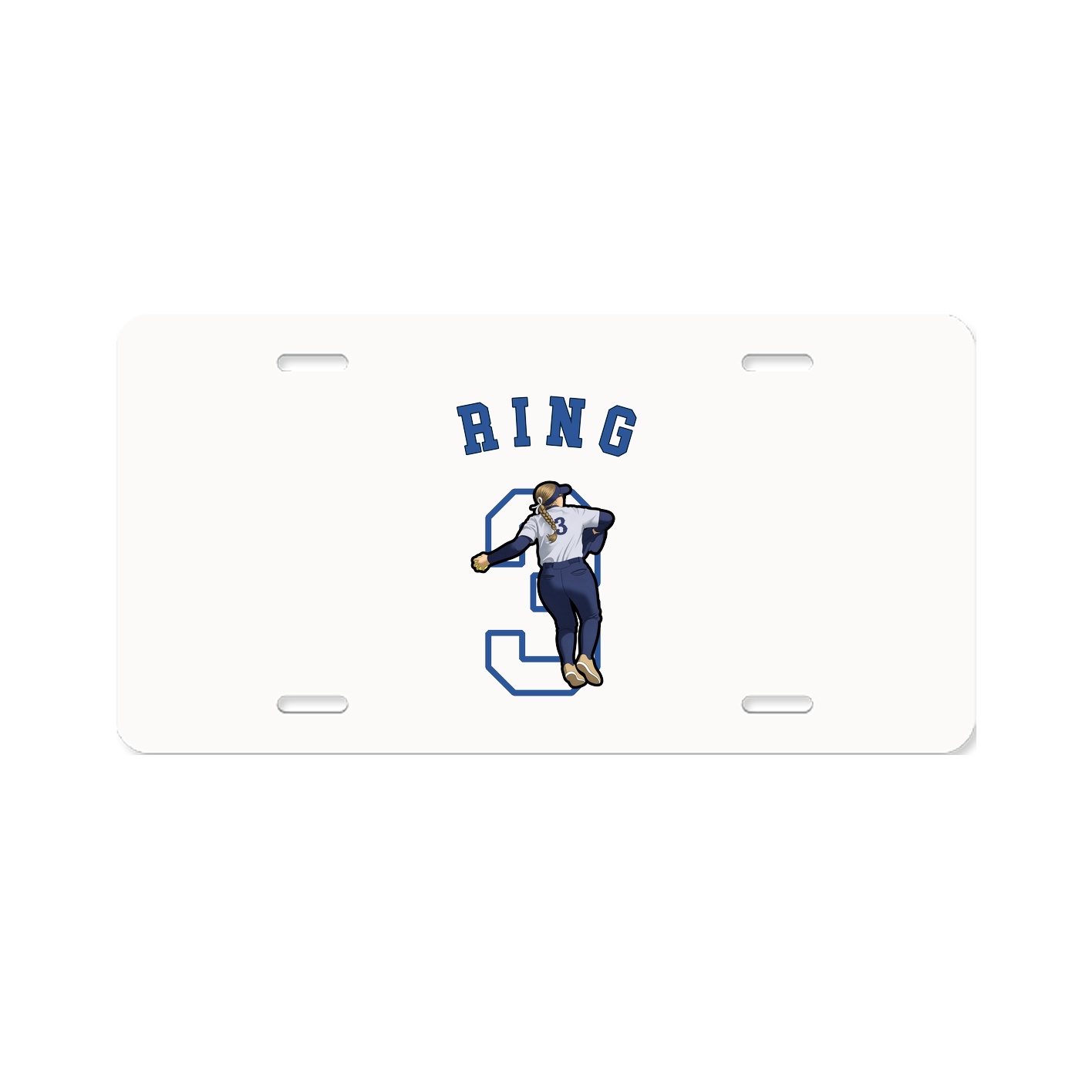 License Plate — Shirsey Arch in Classic
