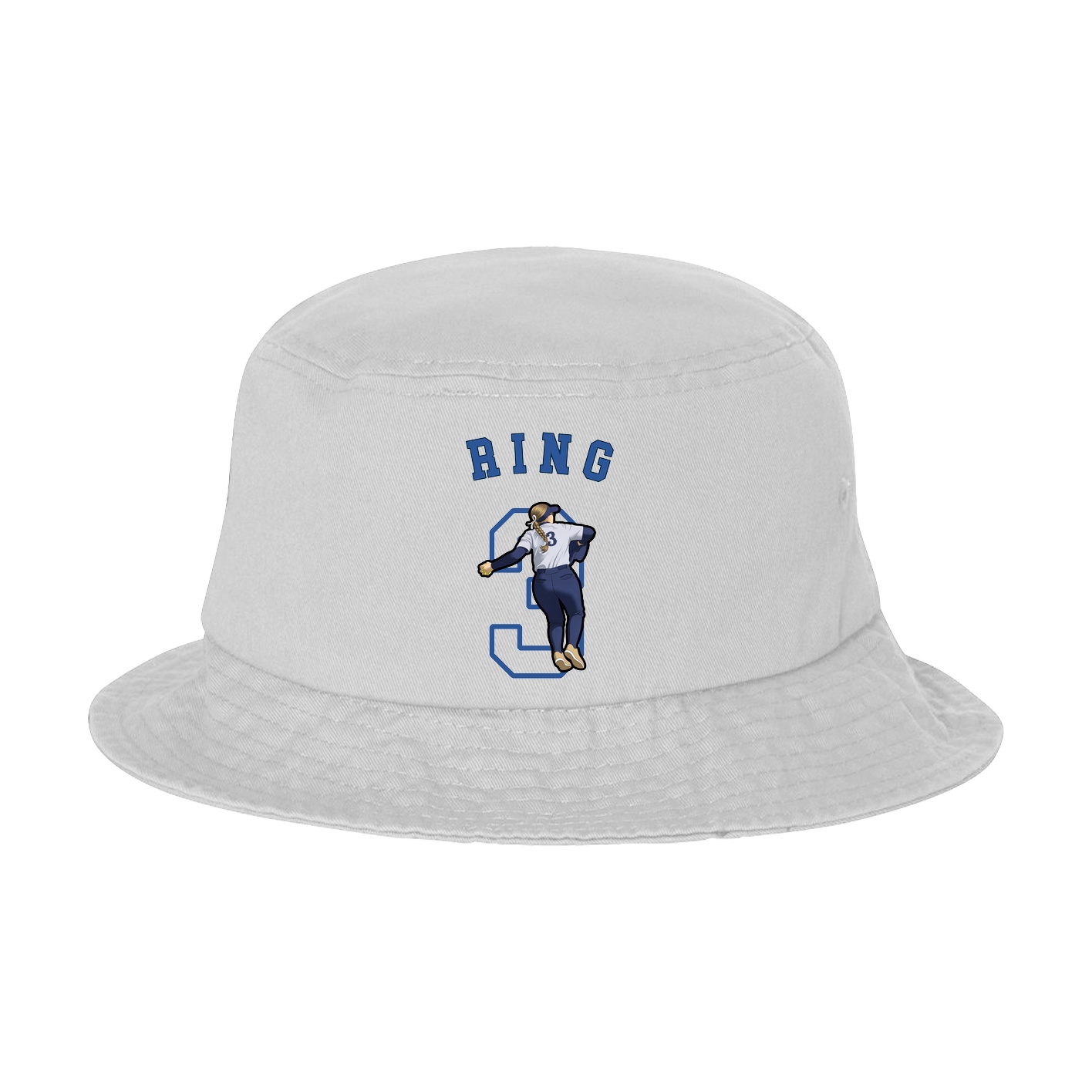 Bucket Cap — Shirsey Arch in White