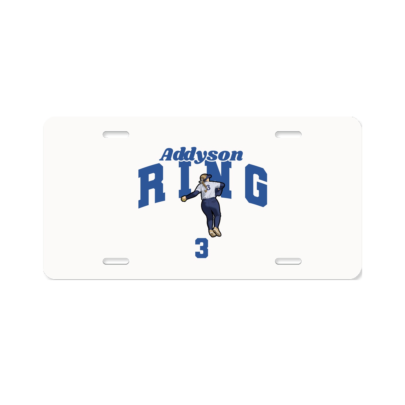 License Plate — Signature Arch in Classic