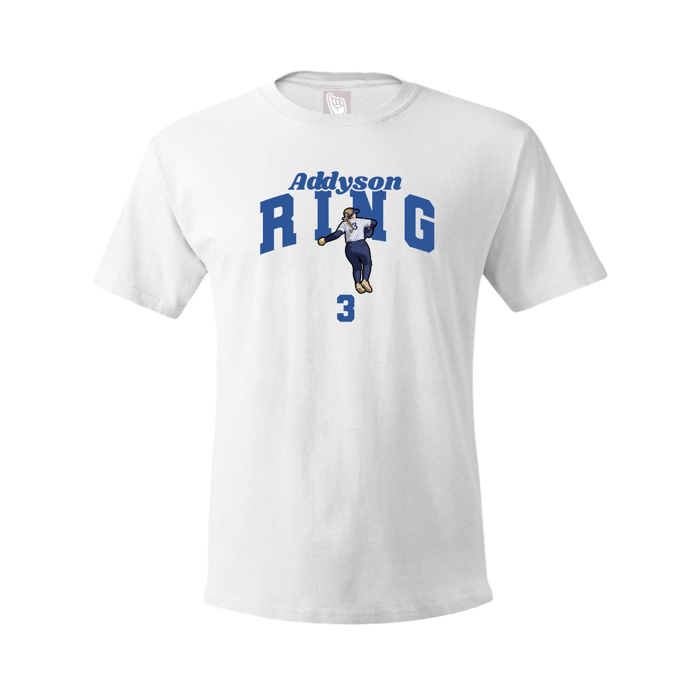 Tee — Signature Arch in White