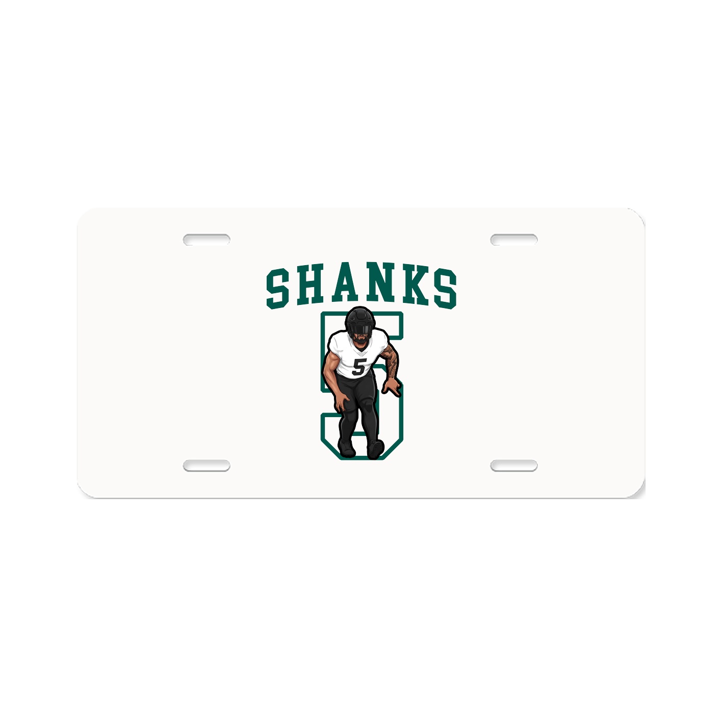 Aluminum License Plate