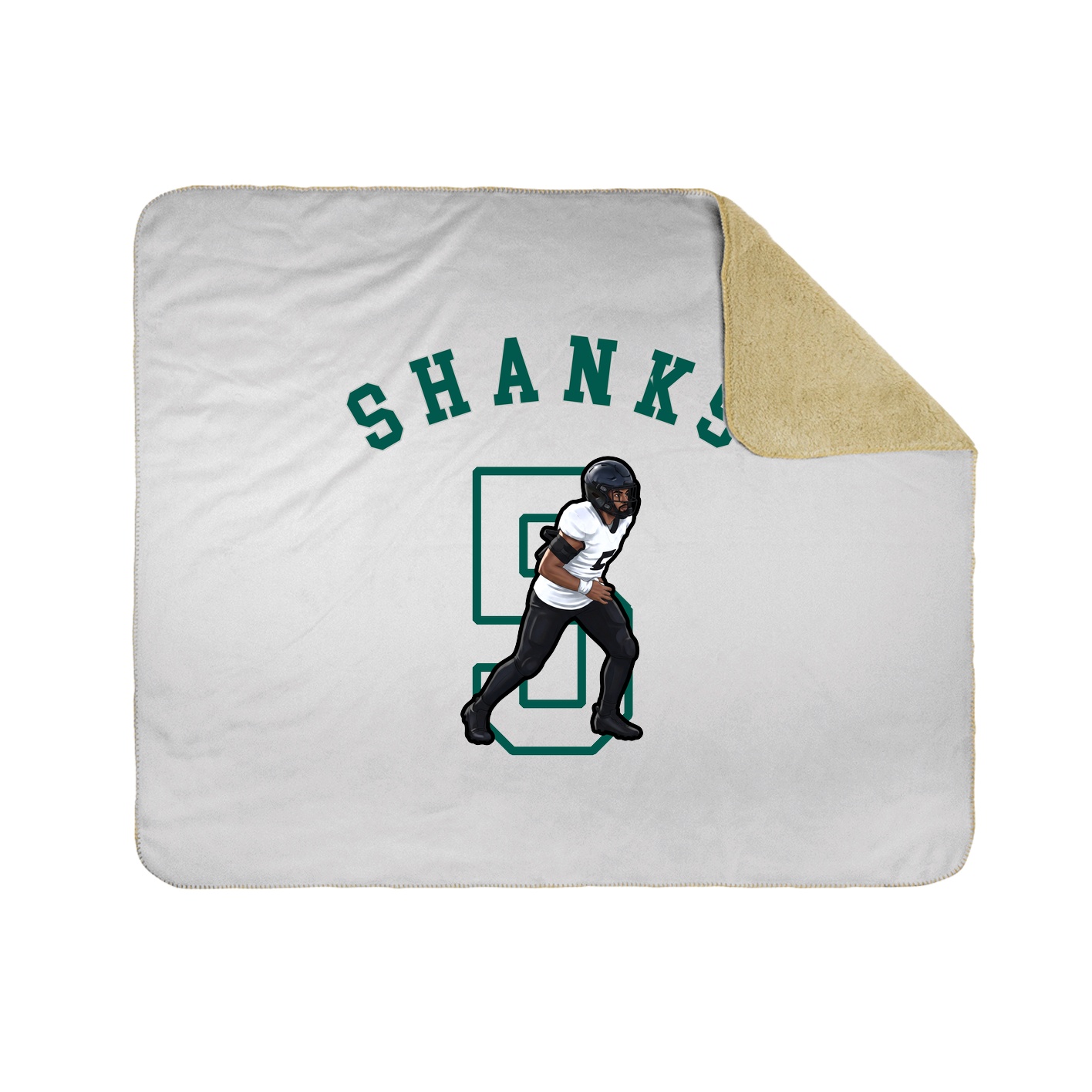 Throw Blanket — Shirsey Arch in White