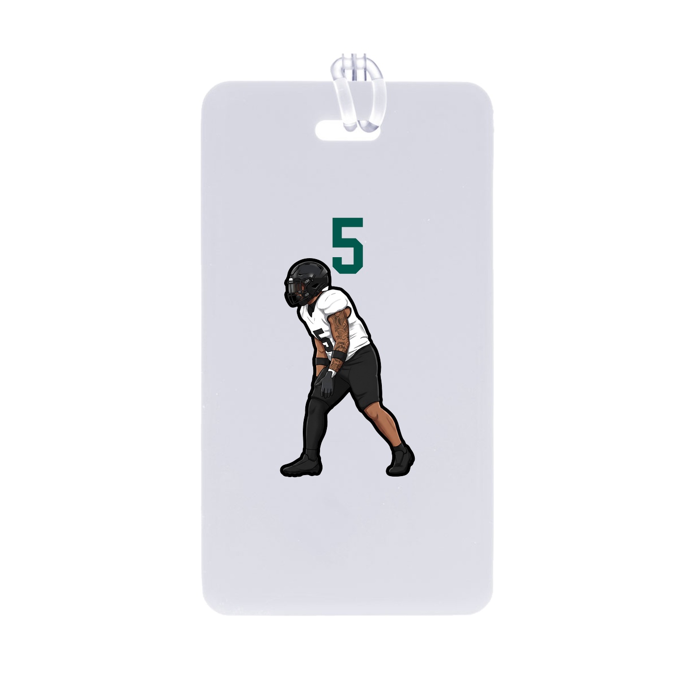 Bag Tag — Number Top in Classic