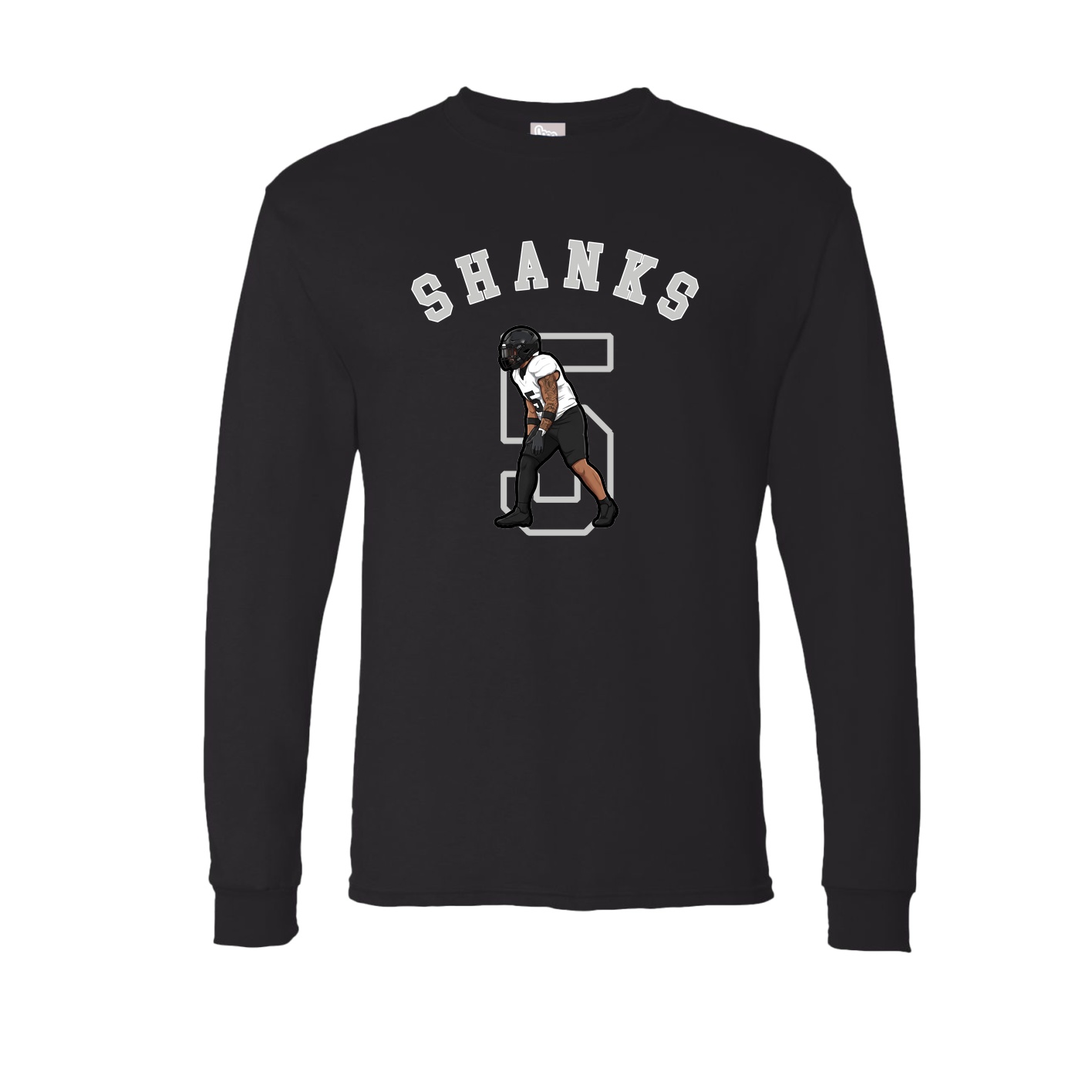 Long Sleeve Tee — Shirsey Arch in Black