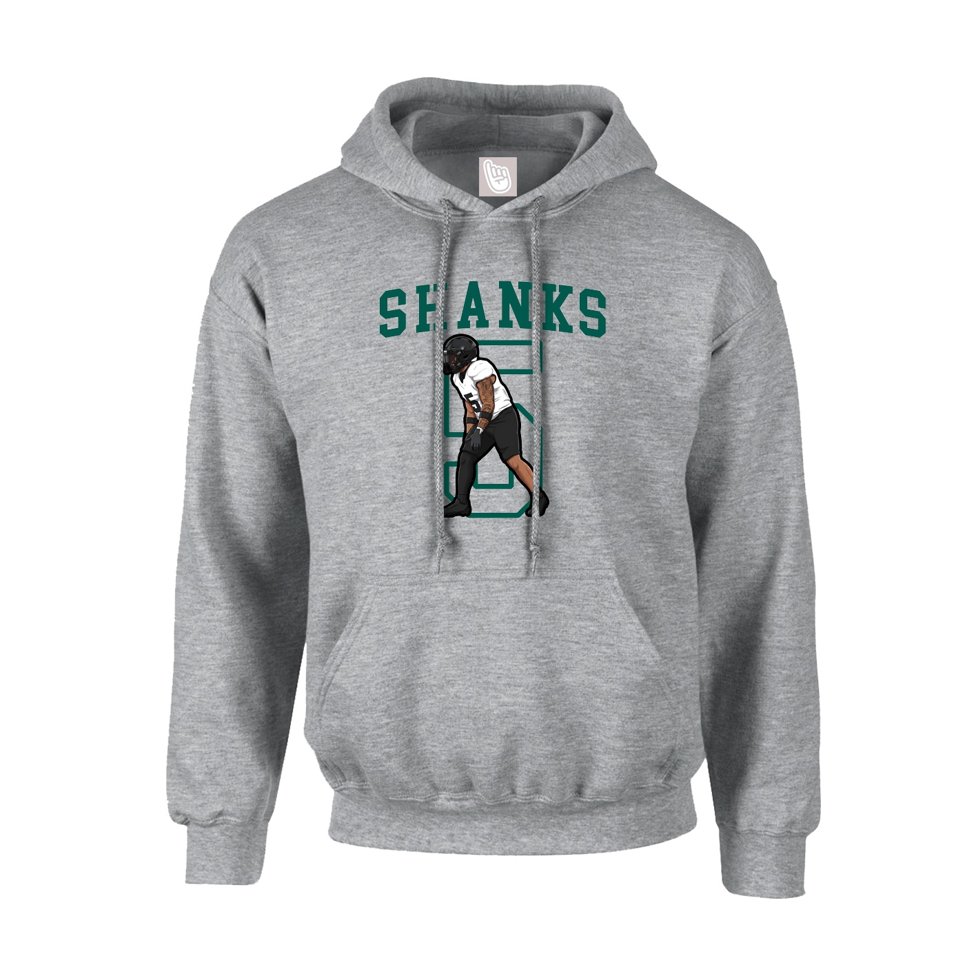 Youth Hoodie — Shirsey in Grey