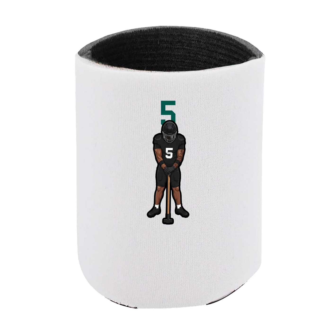 Can Holder — Number Top in White