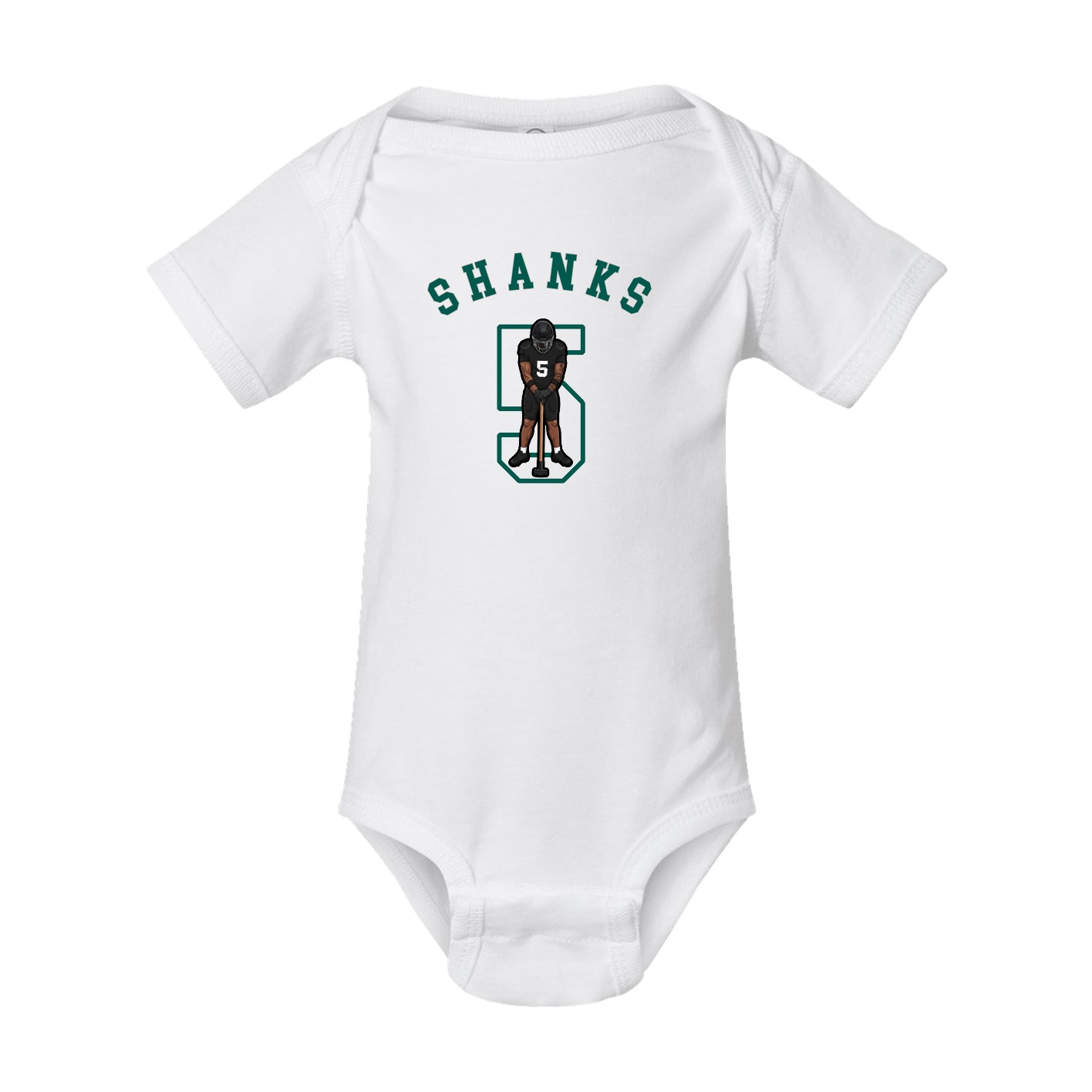 Baby Onesie — Shirsey Arch in White