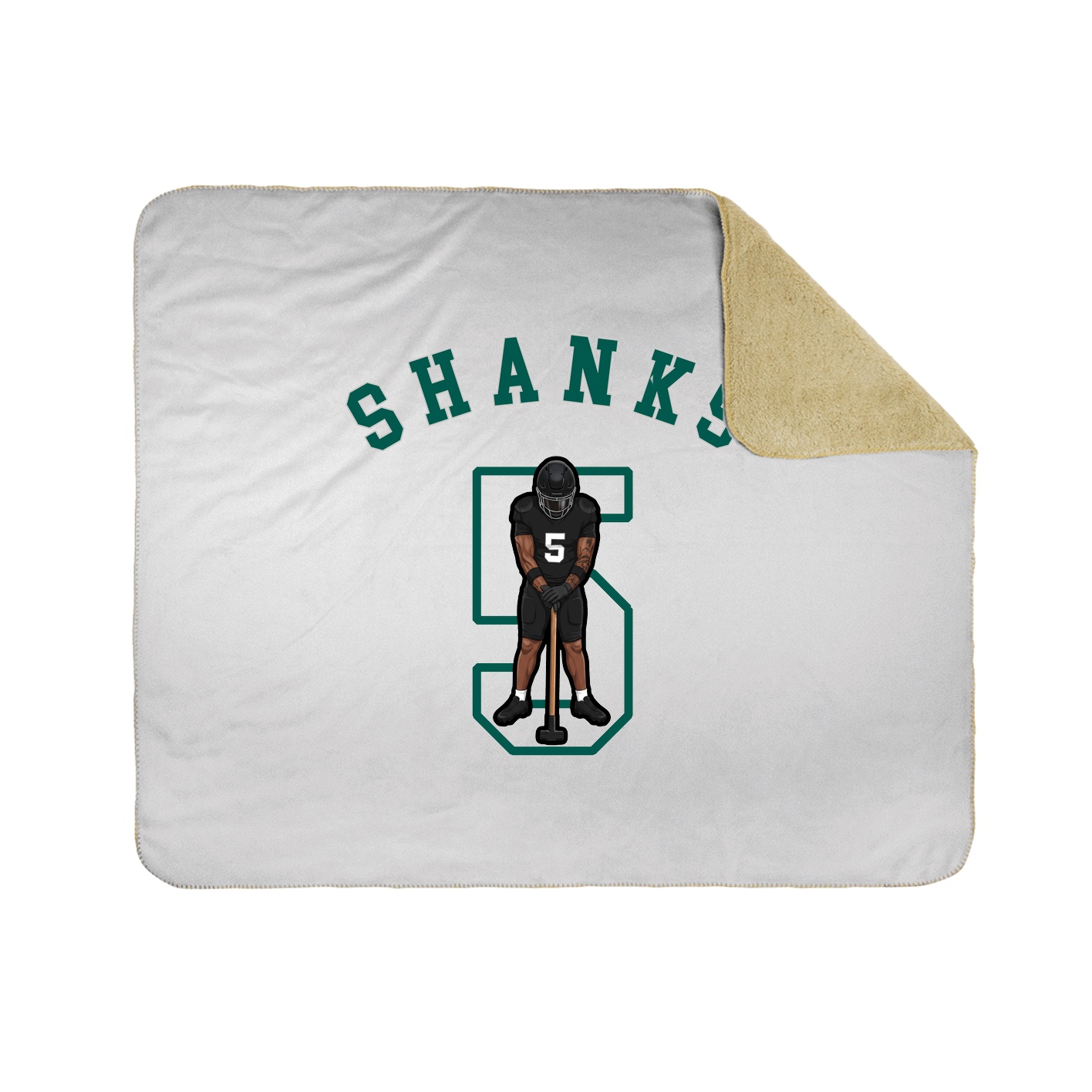 Throw Blanket — Shirsey Arch in White