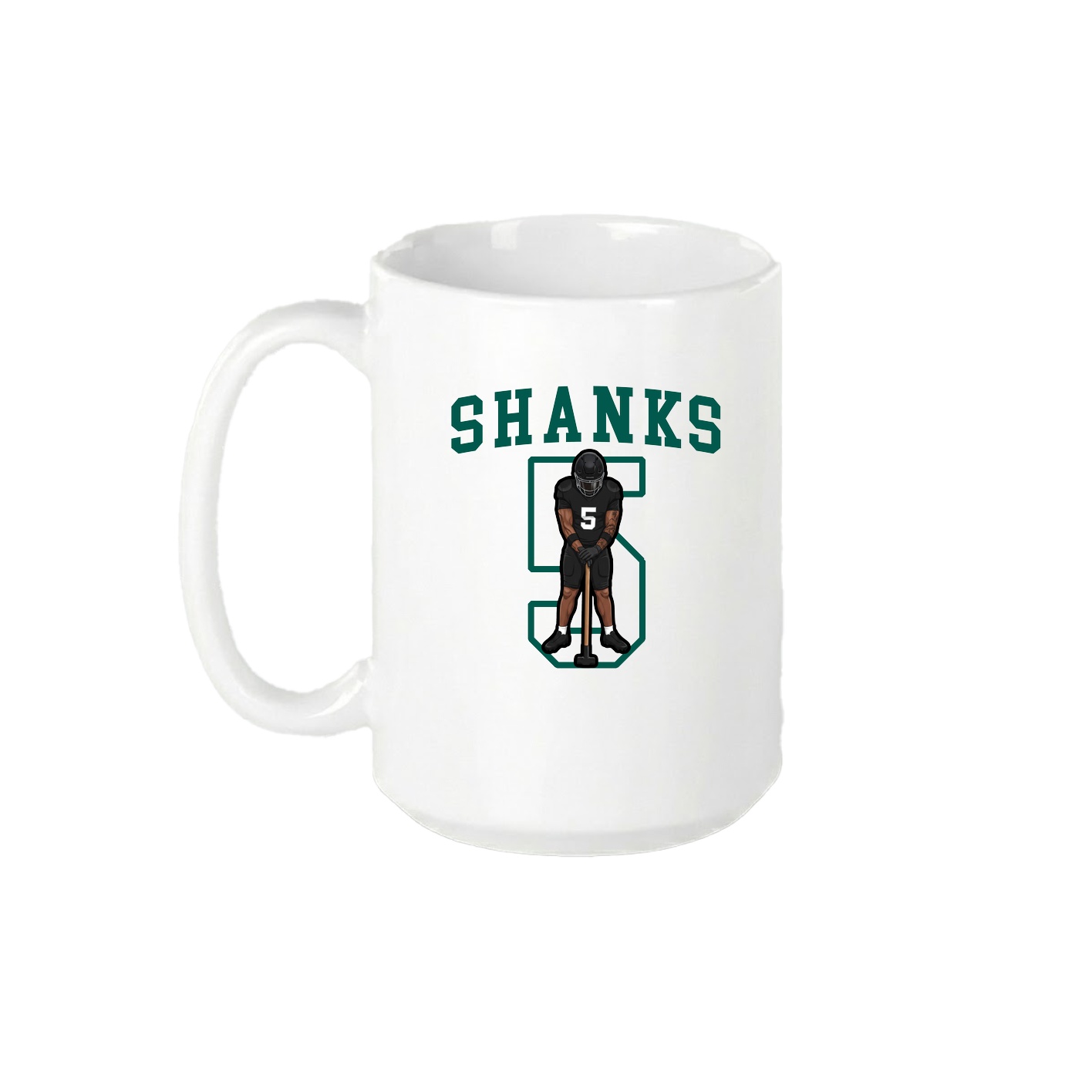 15oz Coffee Mug — Shirsey in White